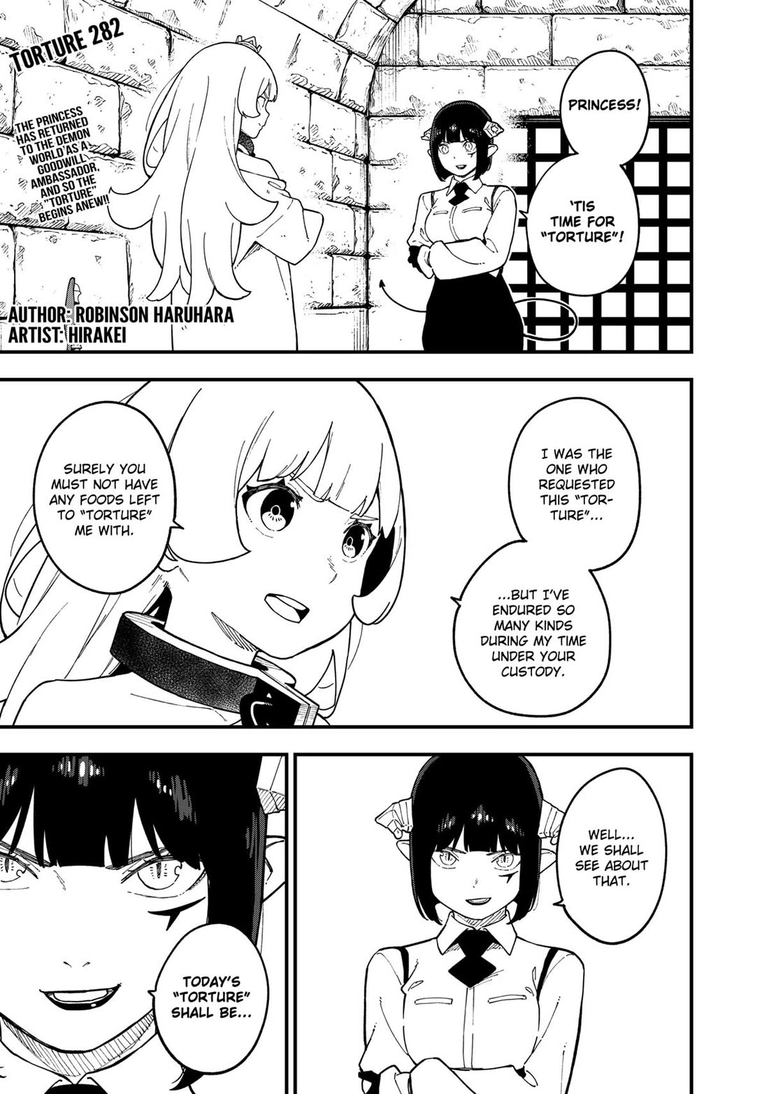It’s Time for “Interrogation”, Princess! Chapter 282 - Page 1
