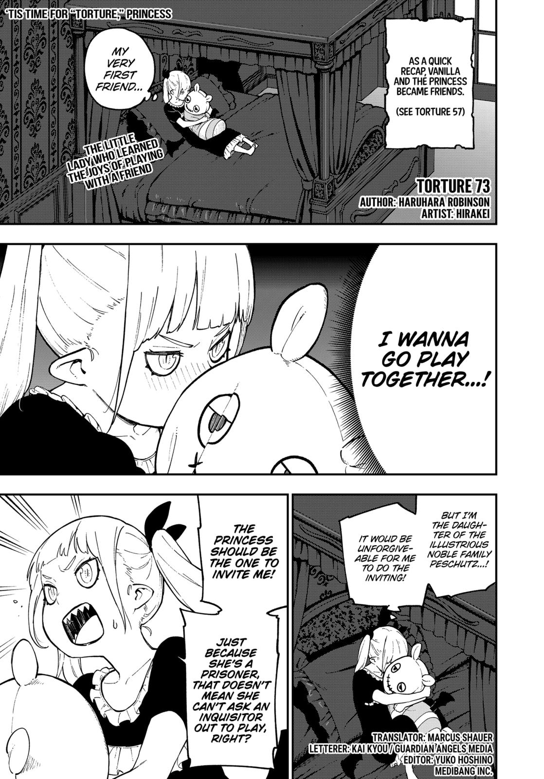 It’s Time for “Interrogation”, Princess! Chapter 73 - Page 1
