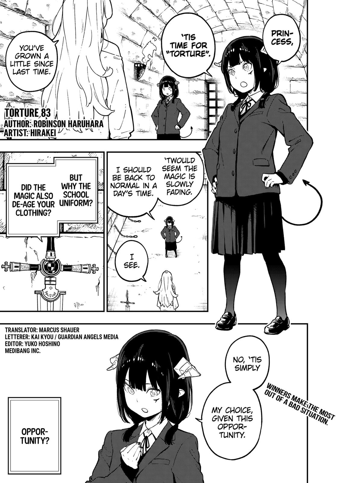 It’s Time for “Interrogation”, Princess! Chapter 83 - Page 1