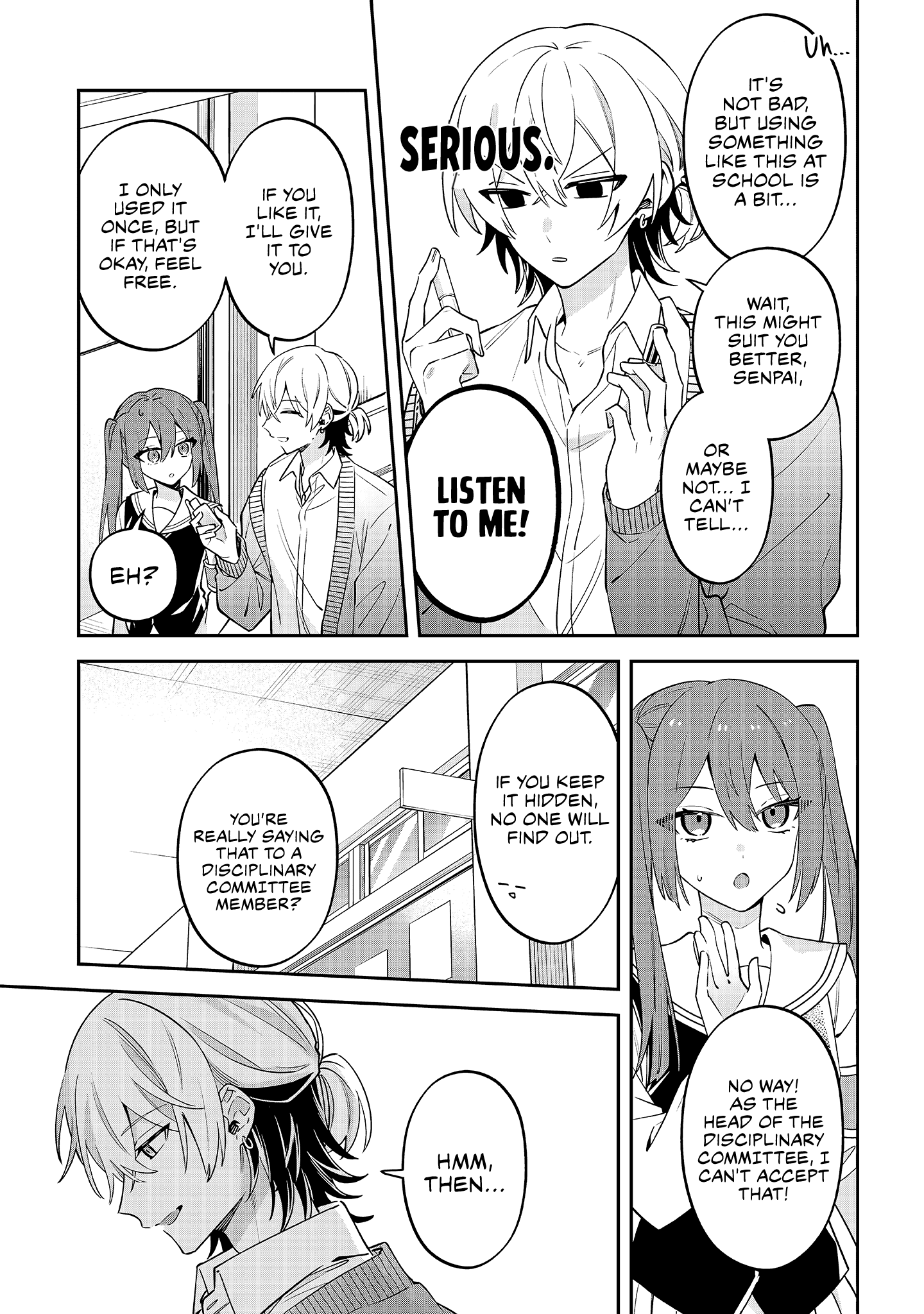 Itsuki-kun wa Tadasaretai Chapter 3.2 - Page 2