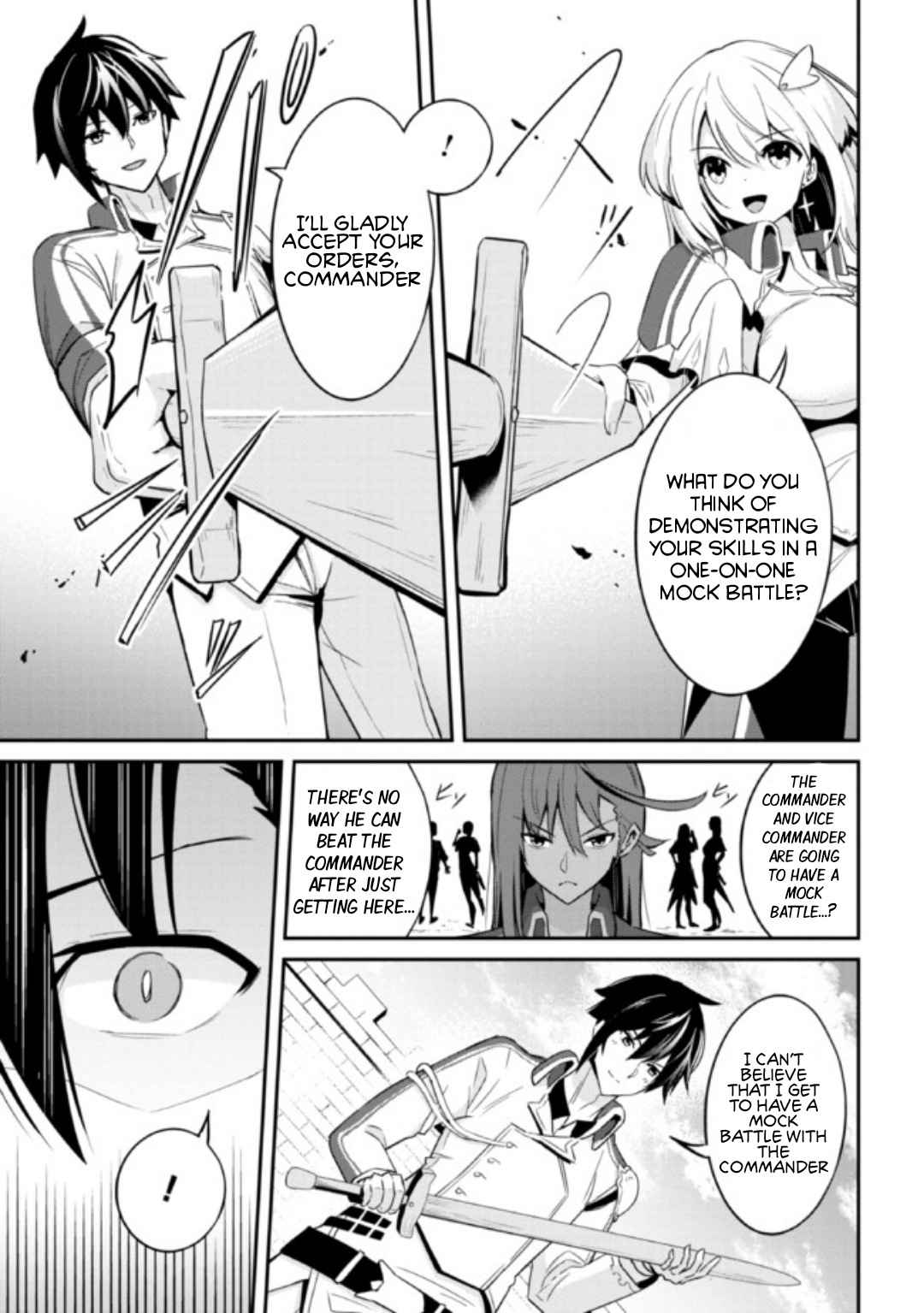 I’ve Become a Holy Knight, but the Commander’s Breasts Are Too Amazing to Cleanse My Soul Chapter 1 - Page 20