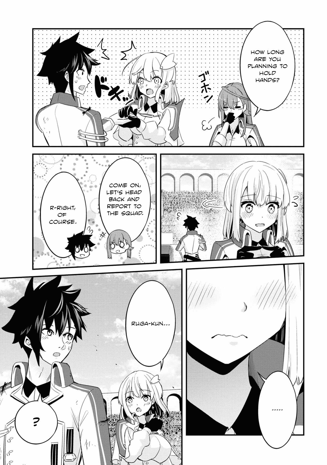 I’ve Become a Holy Knight, but the Commander’s Breasts Are Too Amazing to Cleanse My Soul Chapter 10 - Page 13
