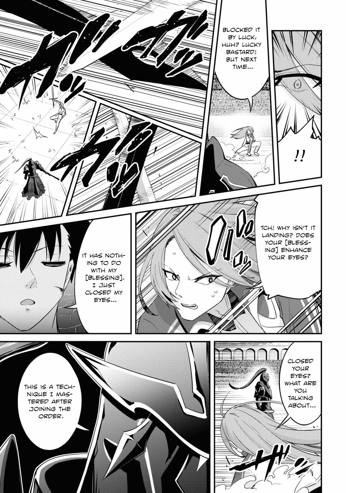I’ve Become a Holy Knight, but the Commander’s Breasts Are Too Amazing to Cleanse My Soul Chapter 10 - Page 3