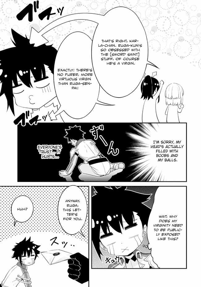 I’ve Become a Holy Knight, but the Commander’s Breasts Are Too Amazing to Cleanse My Soul Chapter 13 - Page 15