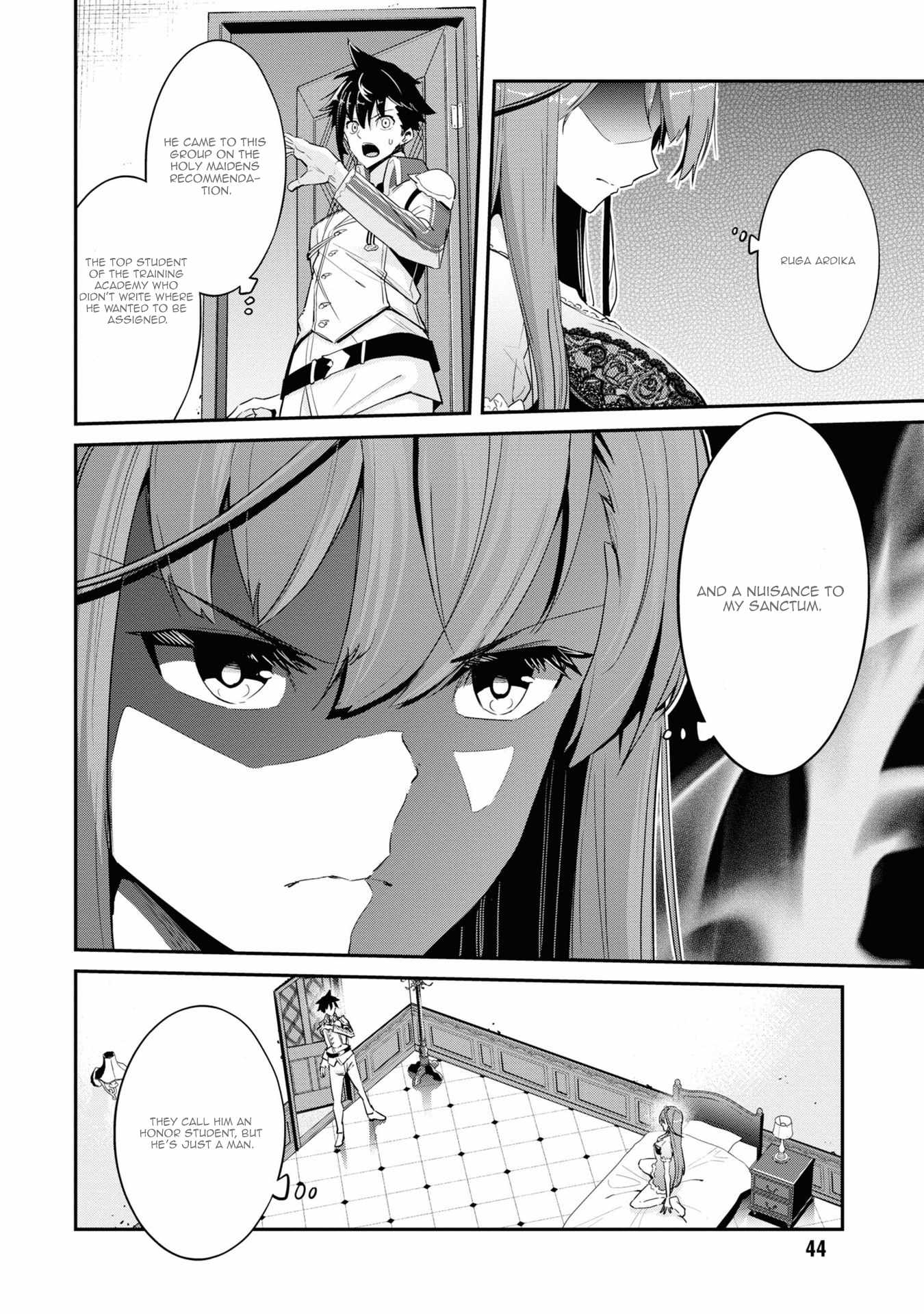 I’ve Become a Holy Knight, but the Commander’s Breasts Are Too Amazing to Cleanse My Soul Chapter 2 - Page 2