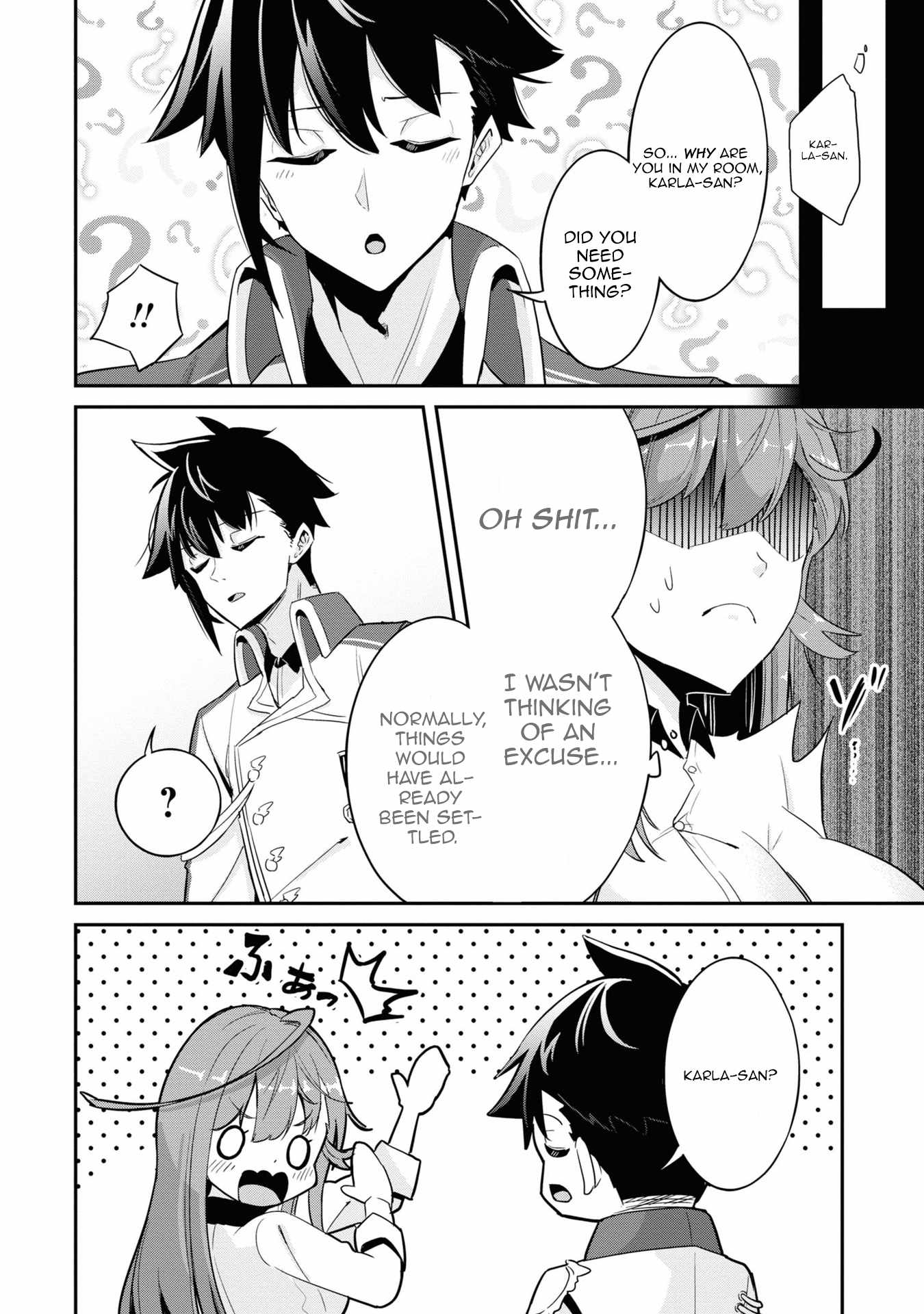 I’ve Become a Holy Knight, but the Commander’s Breasts Are Too Amazing to Cleanse My Soul Chapter 2 - Page 12