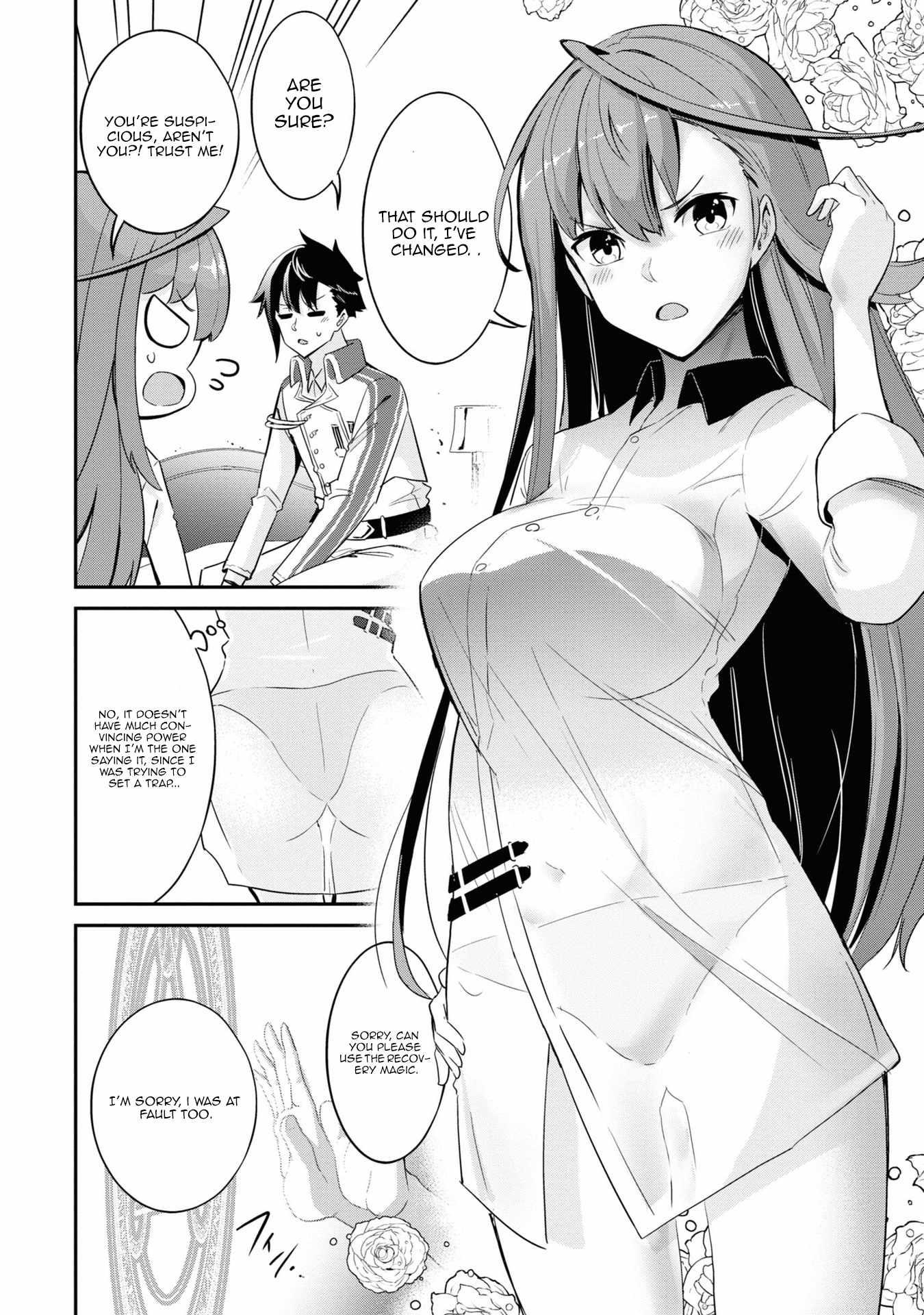 I’ve Become a Holy Knight, but the Commander’s Breasts Are Too Amazing to Cleanse My Soul Chapter 2 - Page 8