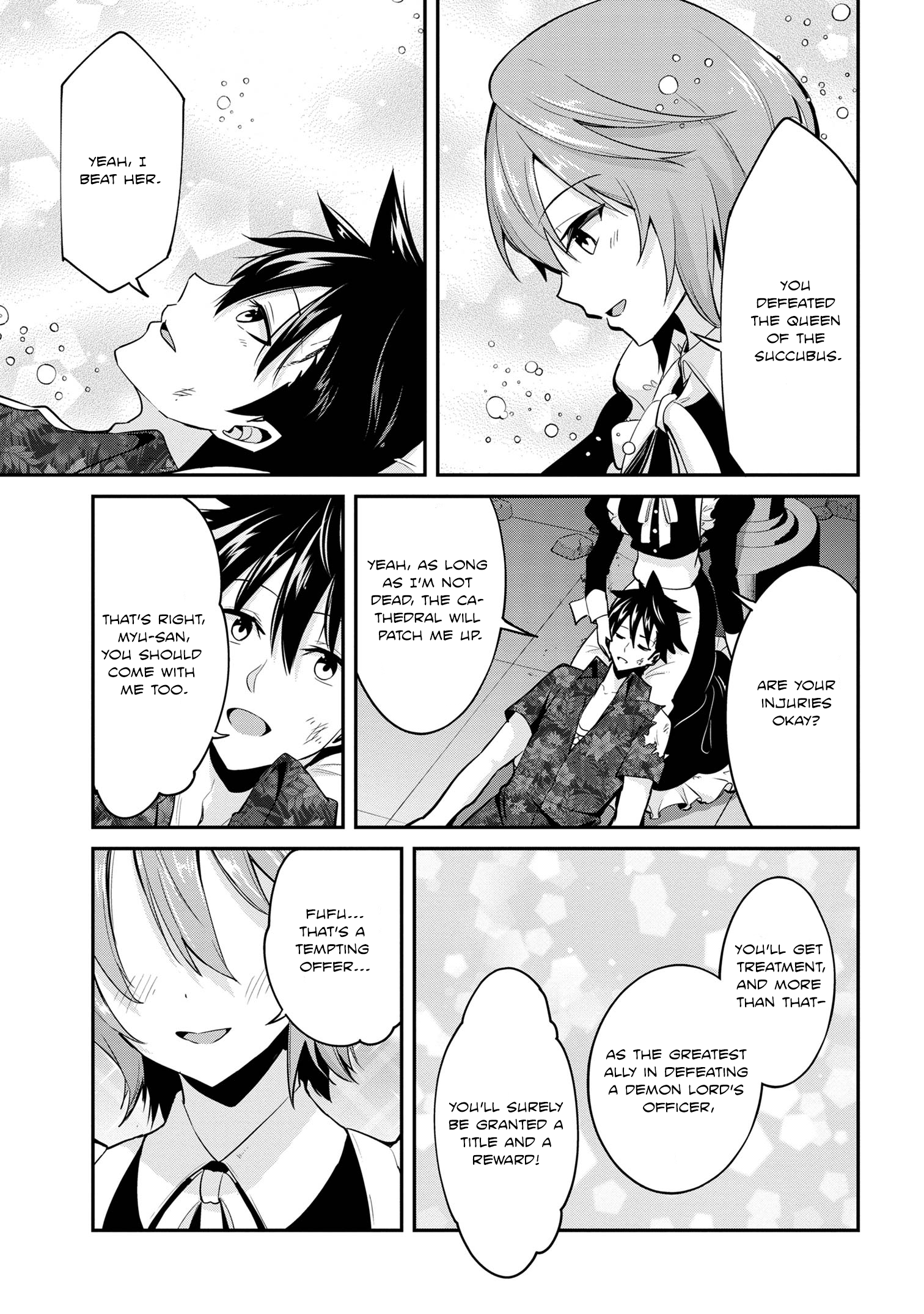I’ve Become a Holy Knight, but the Commander’s Breasts Are Too Amazing to Cleanse My Soul Chapter 24 - Page 18