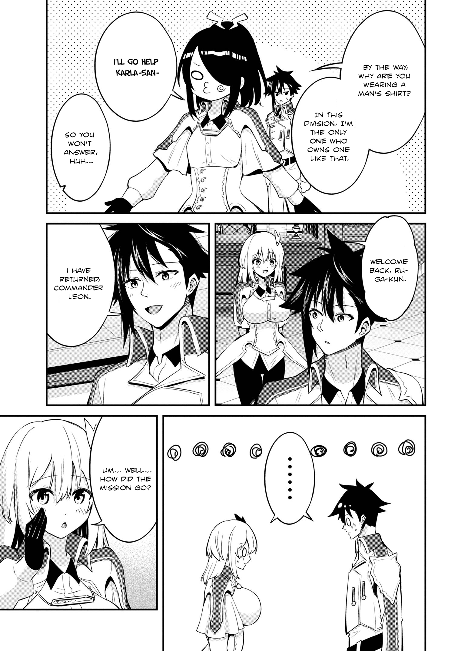 I’ve Become a Holy Knight, but the Commander’s Breasts Are Too Amazing to Cleanse My Soul Chapter 25 - Page 11