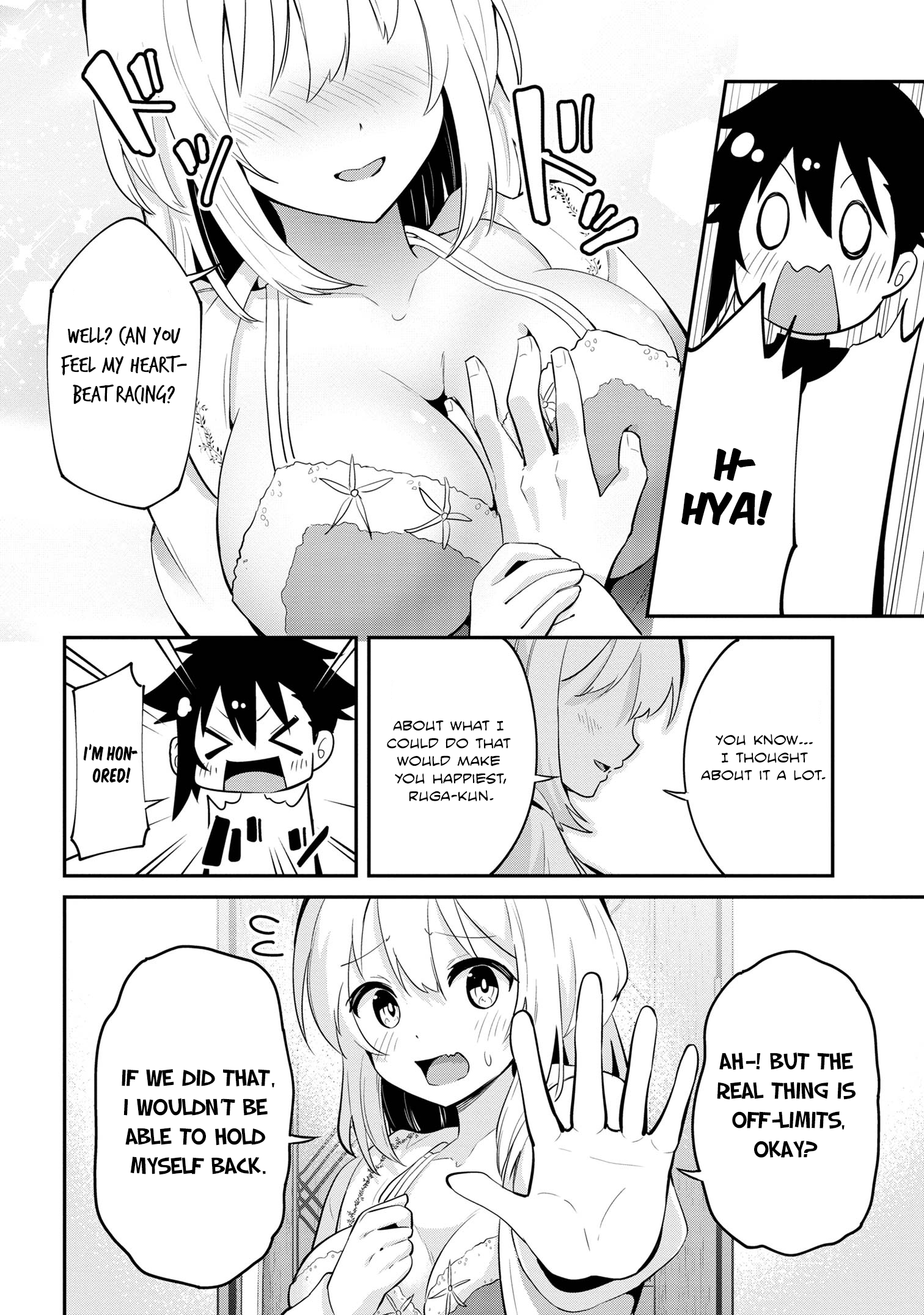 I’ve Become a Holy Knight, but the Commander’s Breasts Are Too Amazing to Cleanse My Soul Chapter 25 - Page 18