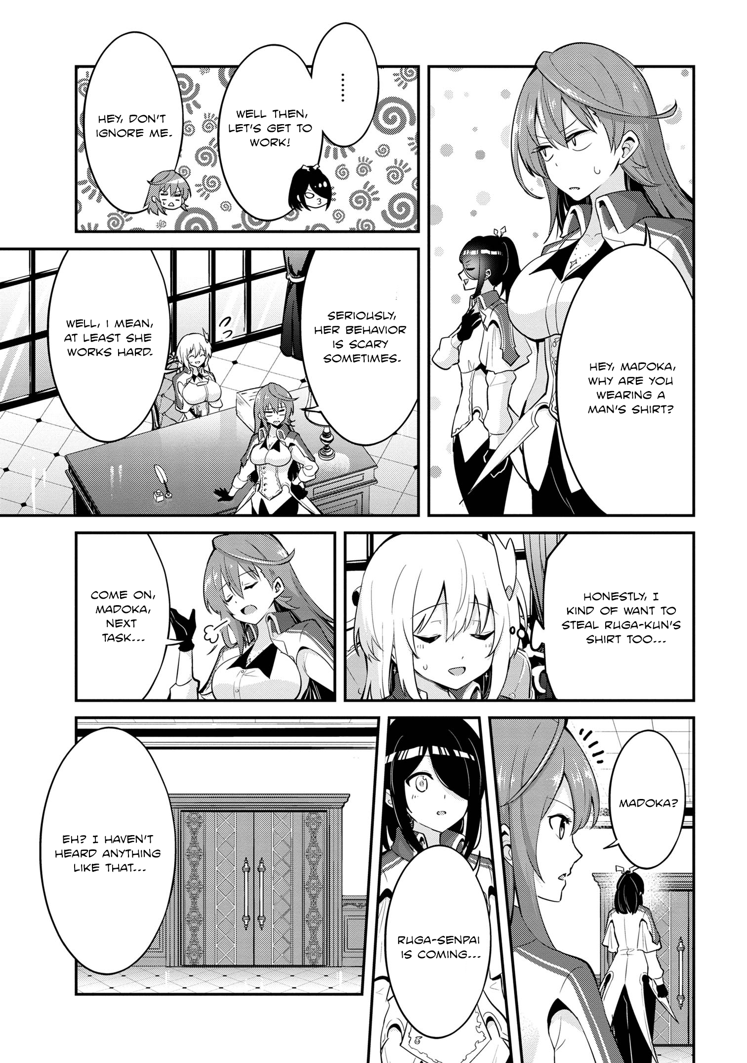 I’ve Become a Holy Knight, but the Commander’s Breasts Are Too Amazing to Cleanse My Soul Chapter 25 - Page 9