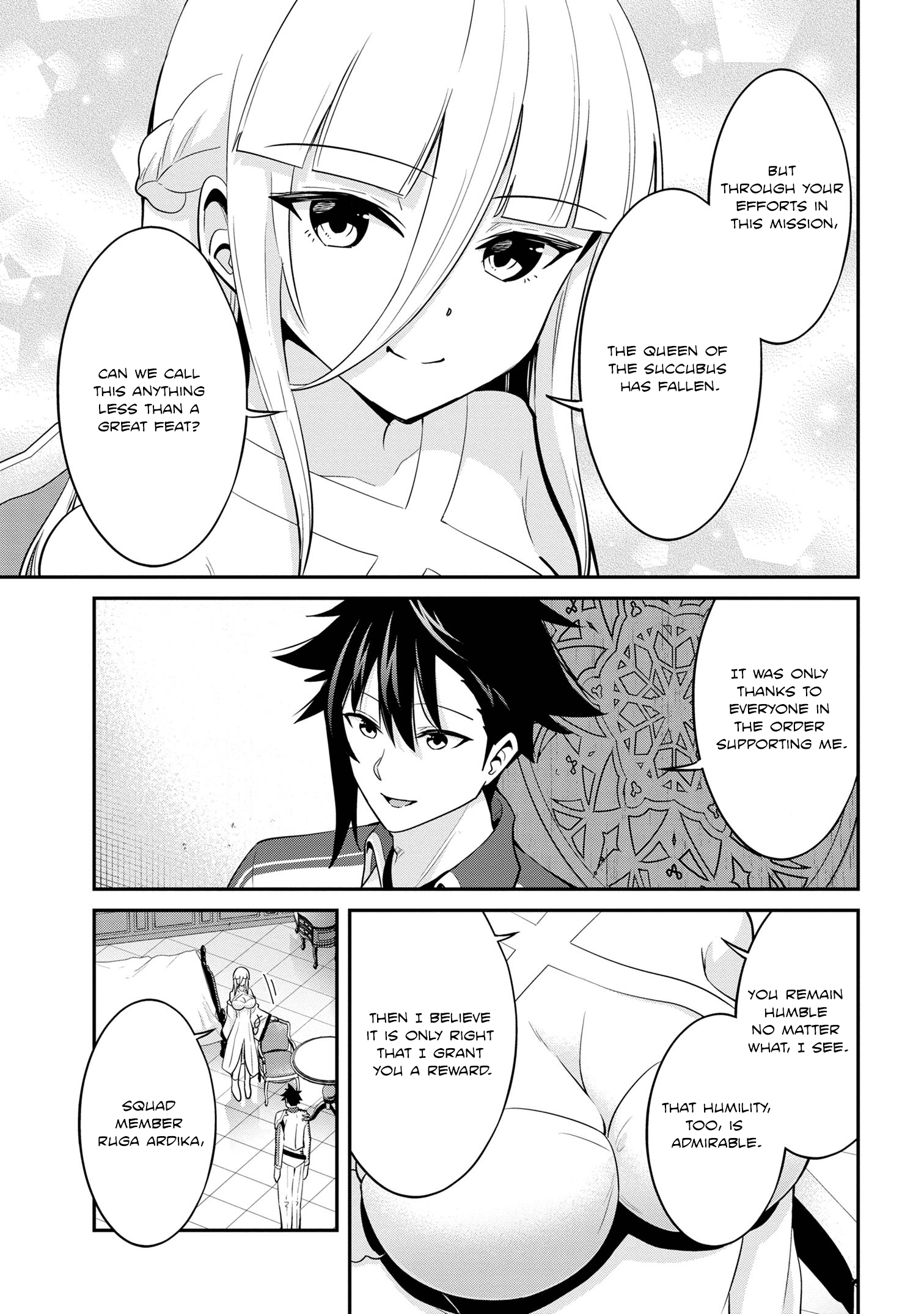 I’ve Become a Holy Knight, but the Commander’s Breasts Are Too Amazing to Cleanse My Soul Chapter 26 - Page 13