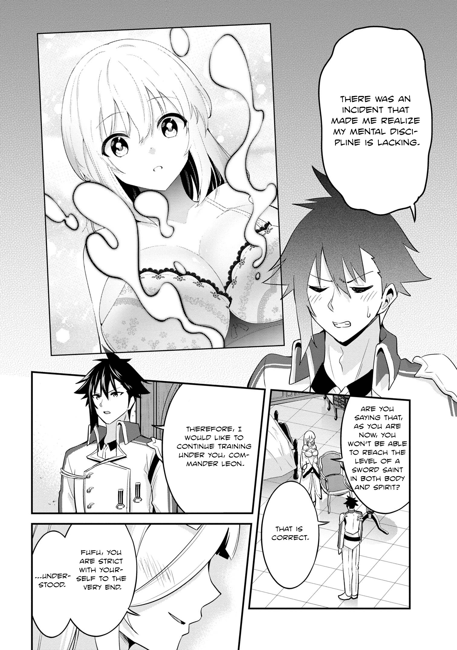 I’ve Become a Holy Knight, but the Commander’s Breasts Are Too Amazing to Cleanse My Soul Chapter 26 - Page 16