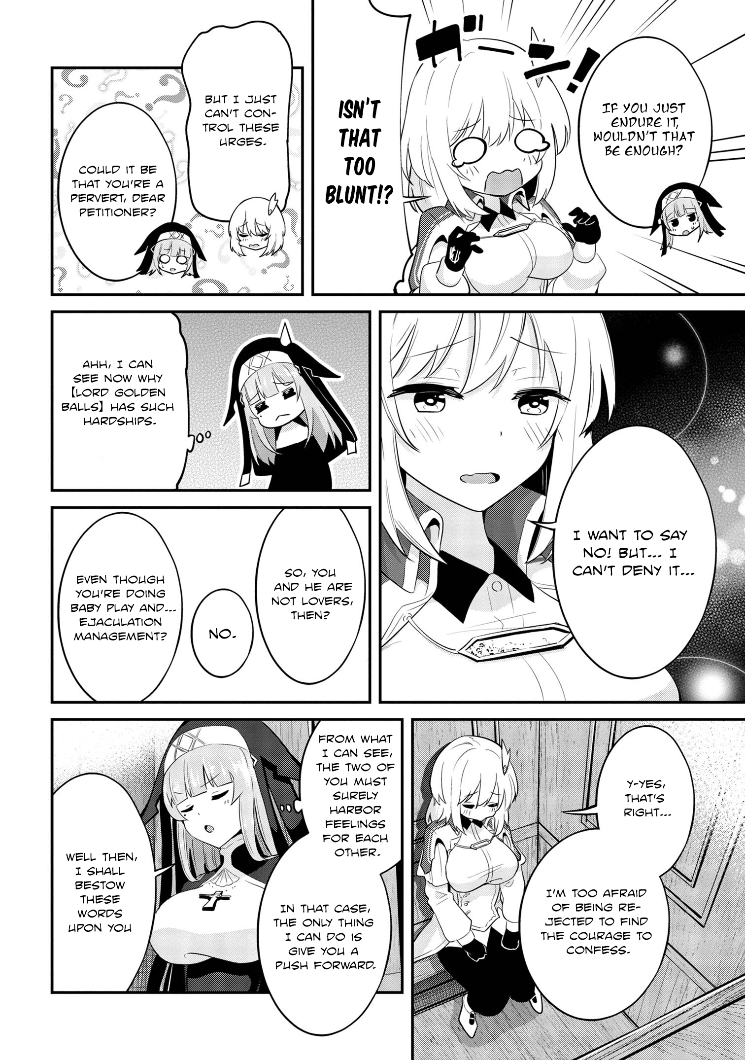 I’ve Become a Holy Knight, but the Commander’s Breasts Are Too Amazing to Cleanse My Soul Chapter 26 - Page 8