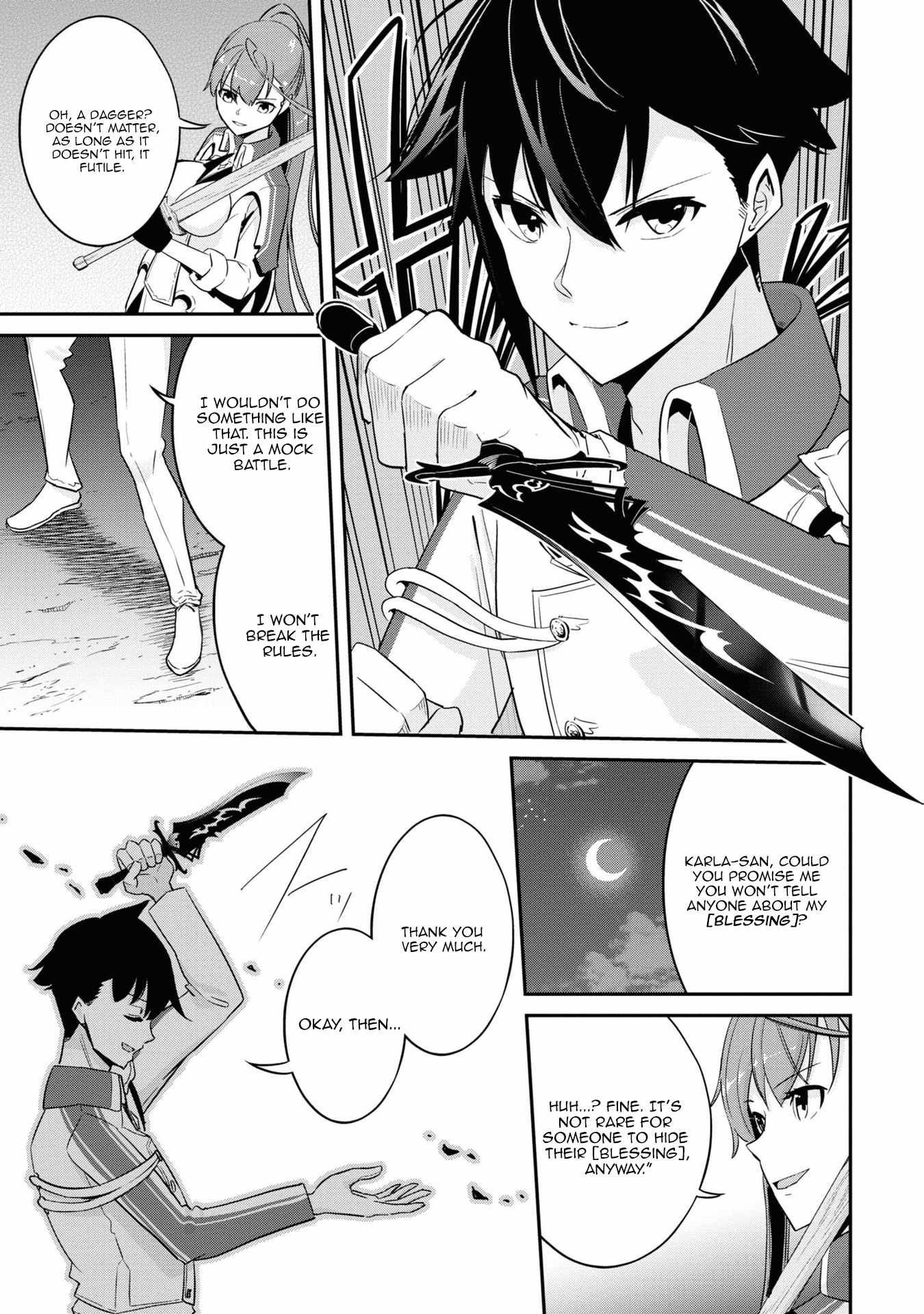 I’ve Become a Holy Knight, but the Commander’s Breasts Are Too Amazing to Cleanse My Soul Chapter 3 - Page 11