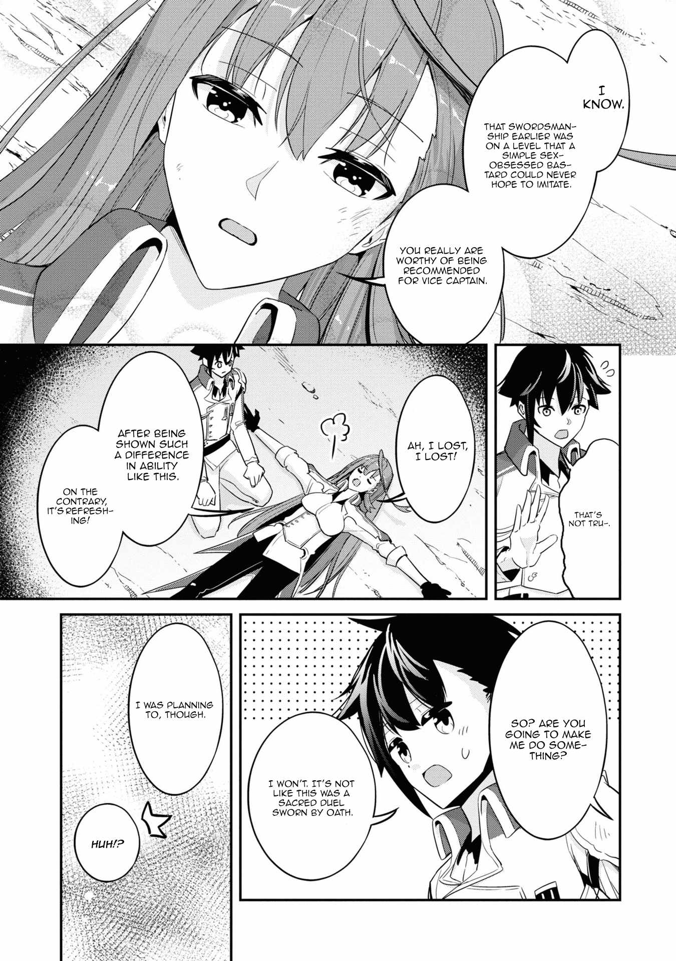 I’ve Become a Holy Knight, but the Commander’s Breasts Are Too Amazing to Cleanse My Soul Chapter 3 - Page 17