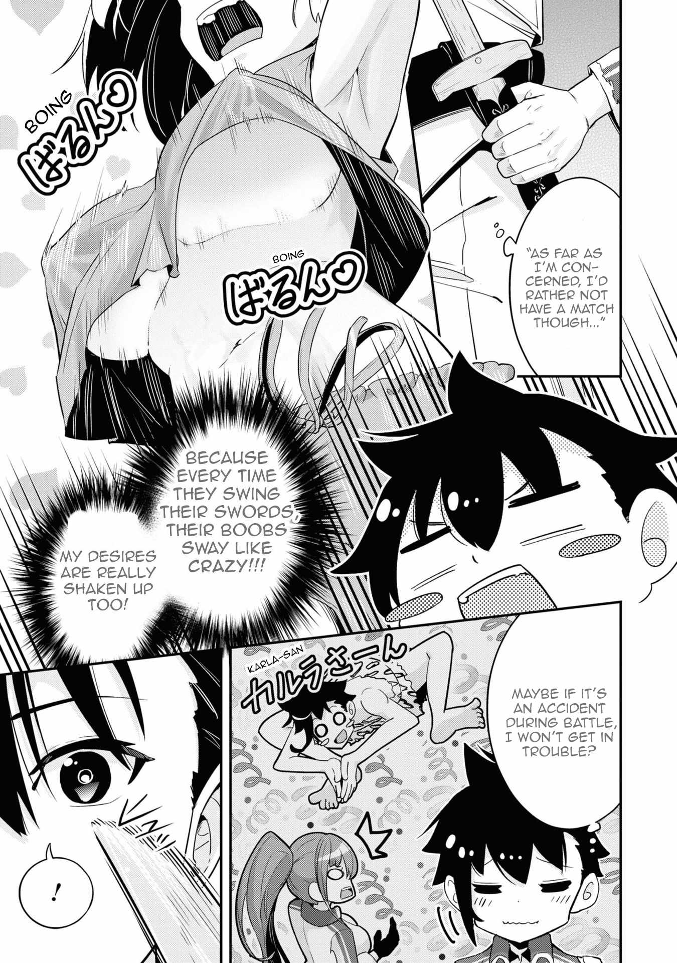 I’ve Become a Holy Knight, but the Commander’s Breasts Are Too Amazing to Cleanse My Soul Chapter 3 - Page 3