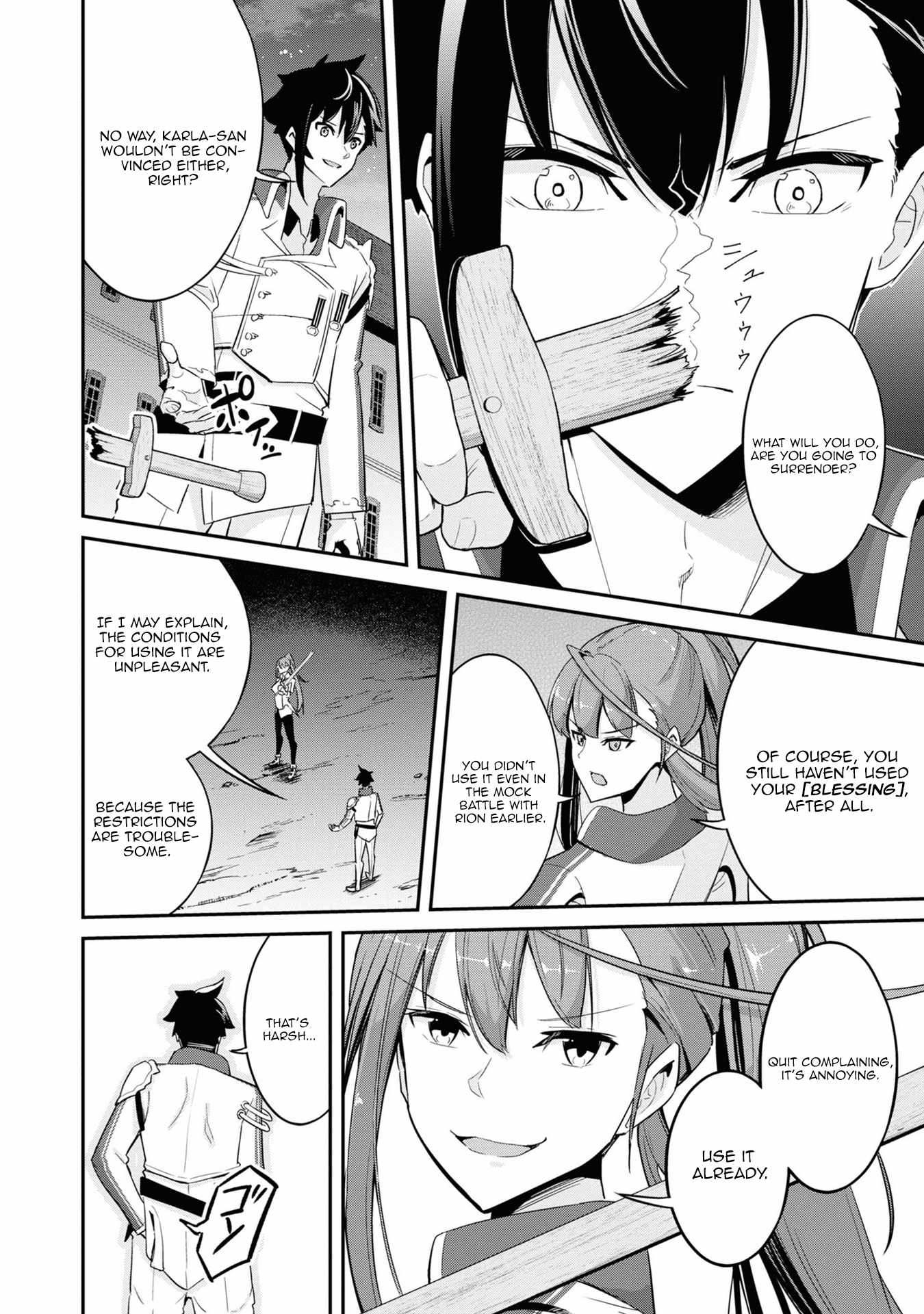 I’ve Become a Holy Knight, but the Commander’s Breasts Are Too Amazing to Cleanse My Soul Chapter 3 - Page 10