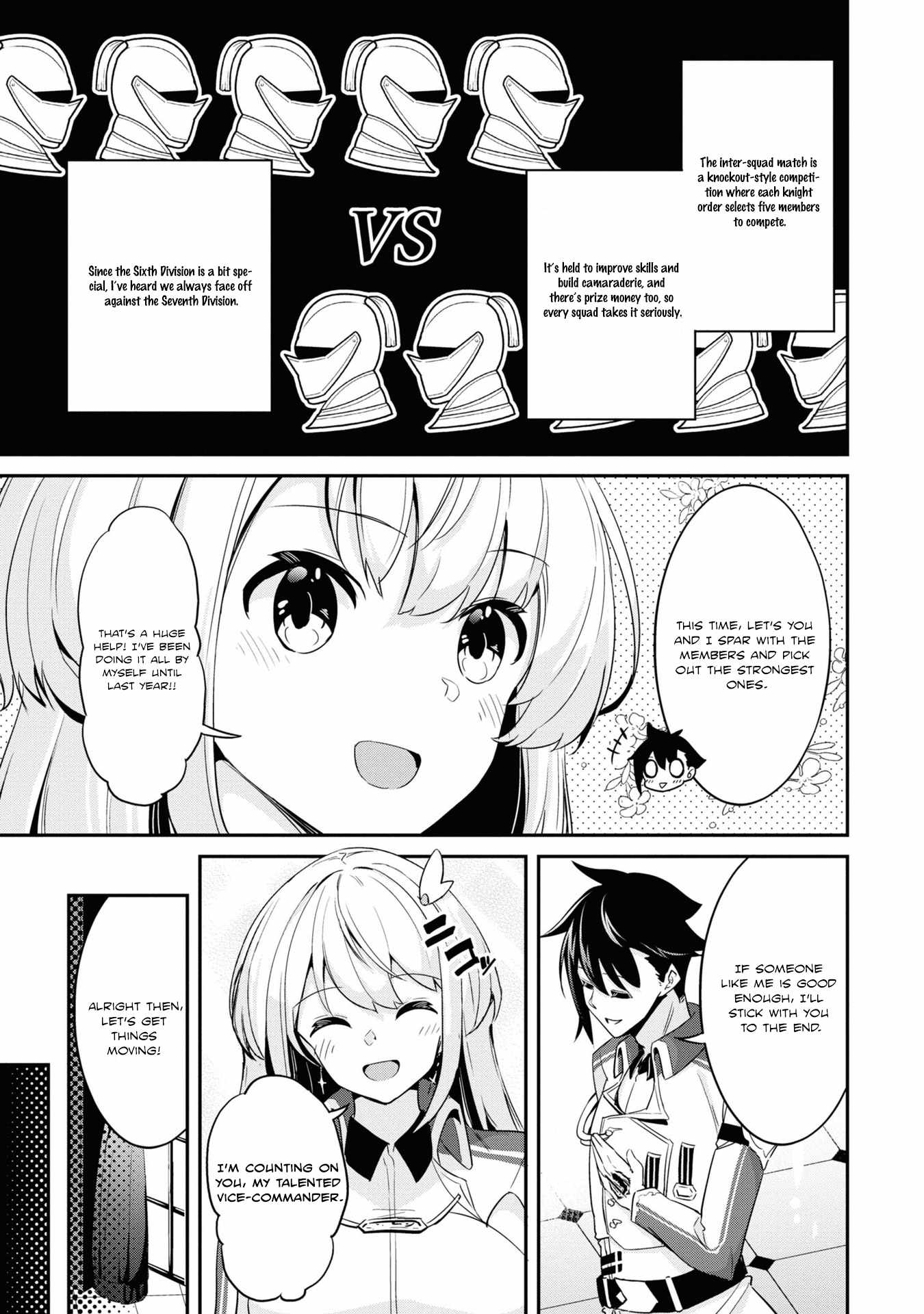 I’ve Become a Holy Knight, but the Commander’s Breasts Are Too Amazing to Cleanse My Soul Chapter 4 - Page 11