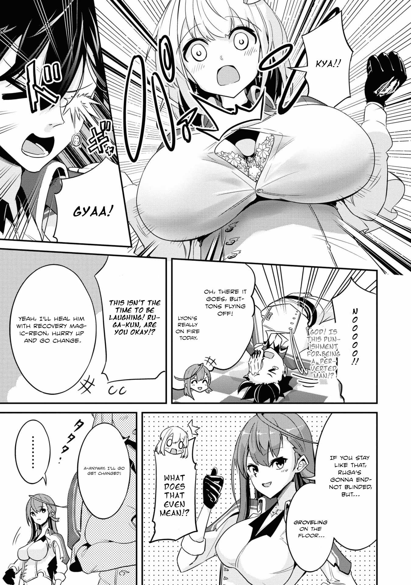 I’ve Become a Holy Knight, but the Commander’s Breasts Are Too Amazing to Cleanse My Soul Chapter 4 - Page 5