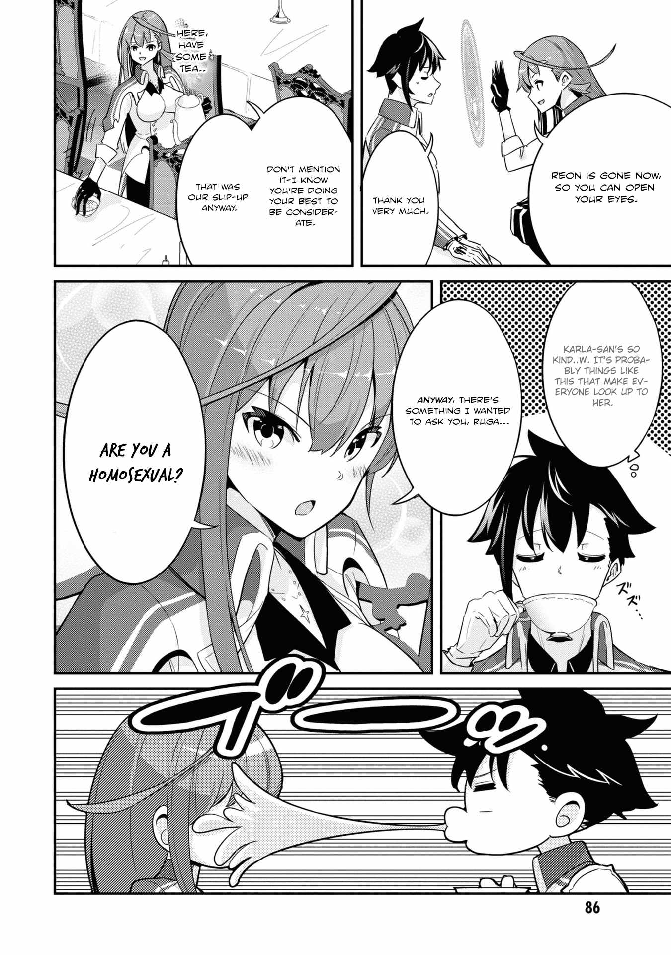 I’ve Become a Holy Knight, but the Commander’s Breasts Are Too Amazing to Cleanse My Soul Chapter 4 - Page 6