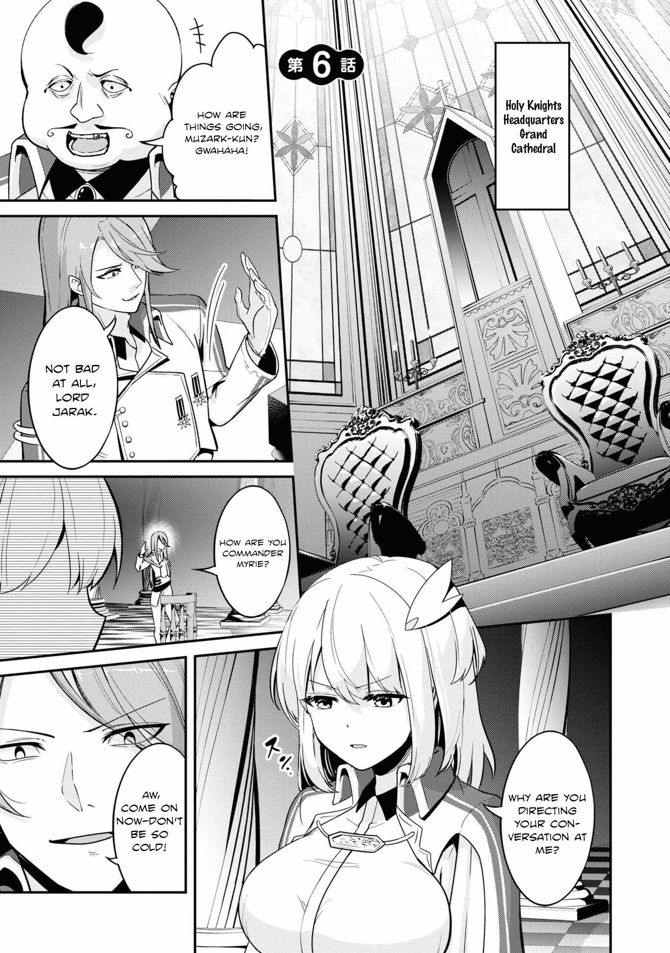 I’ve Become a Holy Knight, but the Commander’s Breasts Are Too Amazing to Cleanse My Soul Chapter 6 - Page 1