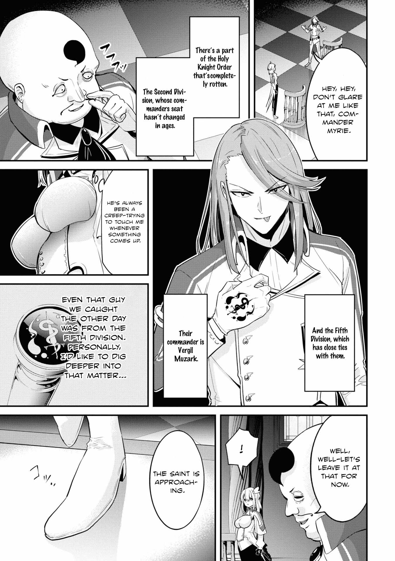 I’ve Become a Holy Knight, but the Commander’s Breasts Are Too Amazing to Cleanse My Soul Chapter 6 - Page 3