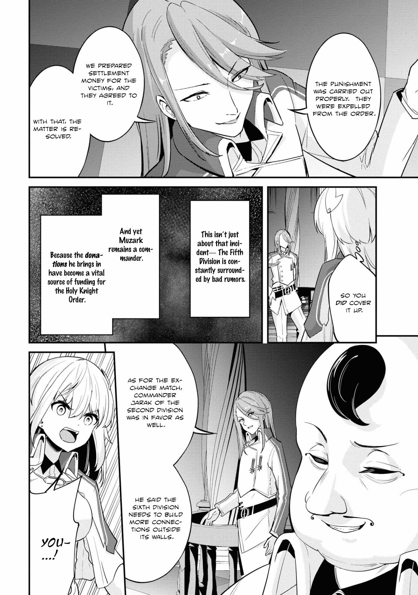 I’ve Become a Holy Knight, but the Commander’s Breasts Are Too Amazing to Cleanse My Soul Chapter 6 - Page 8