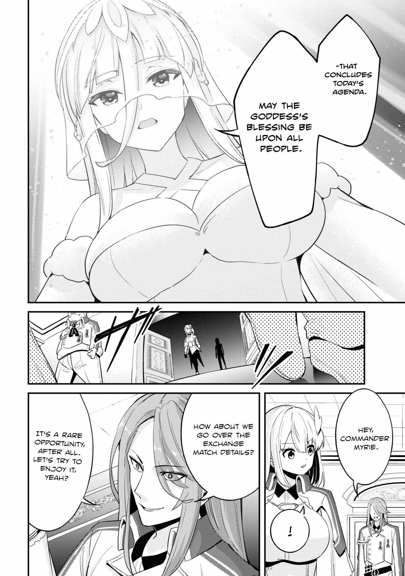 I’ve Become a Holy Knight, but the Commander’s Breasts Are Too Amazing to Cleanse My Soul Chapter 6 - Page 10