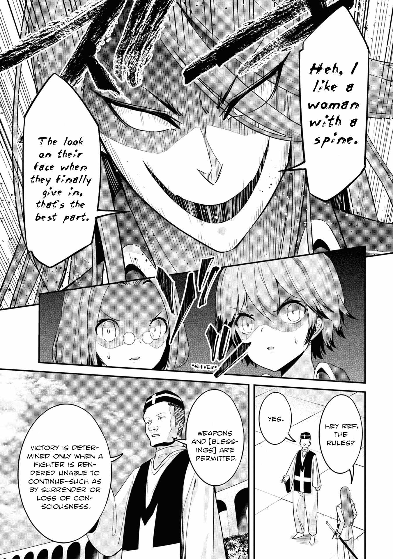I’ve Become a Holy Knight, but the Commander’s Breasts Are Too Amazing to Cleanse My Soul Chapter 7 - Page 9