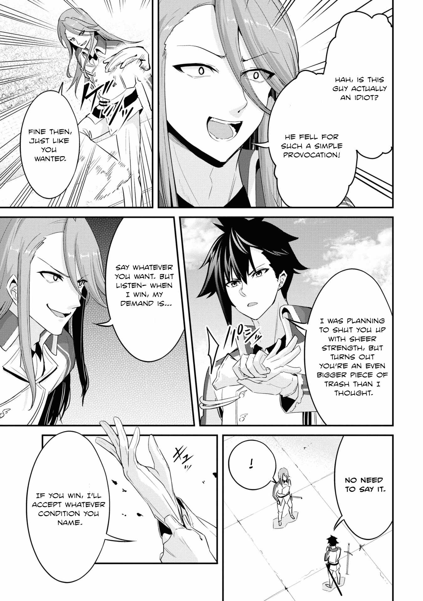 I’ve Become a Holy Knight, but the Commander’s Breasts Are Too Amazing to Cleanse My Soul Chapter 8 - Page 13