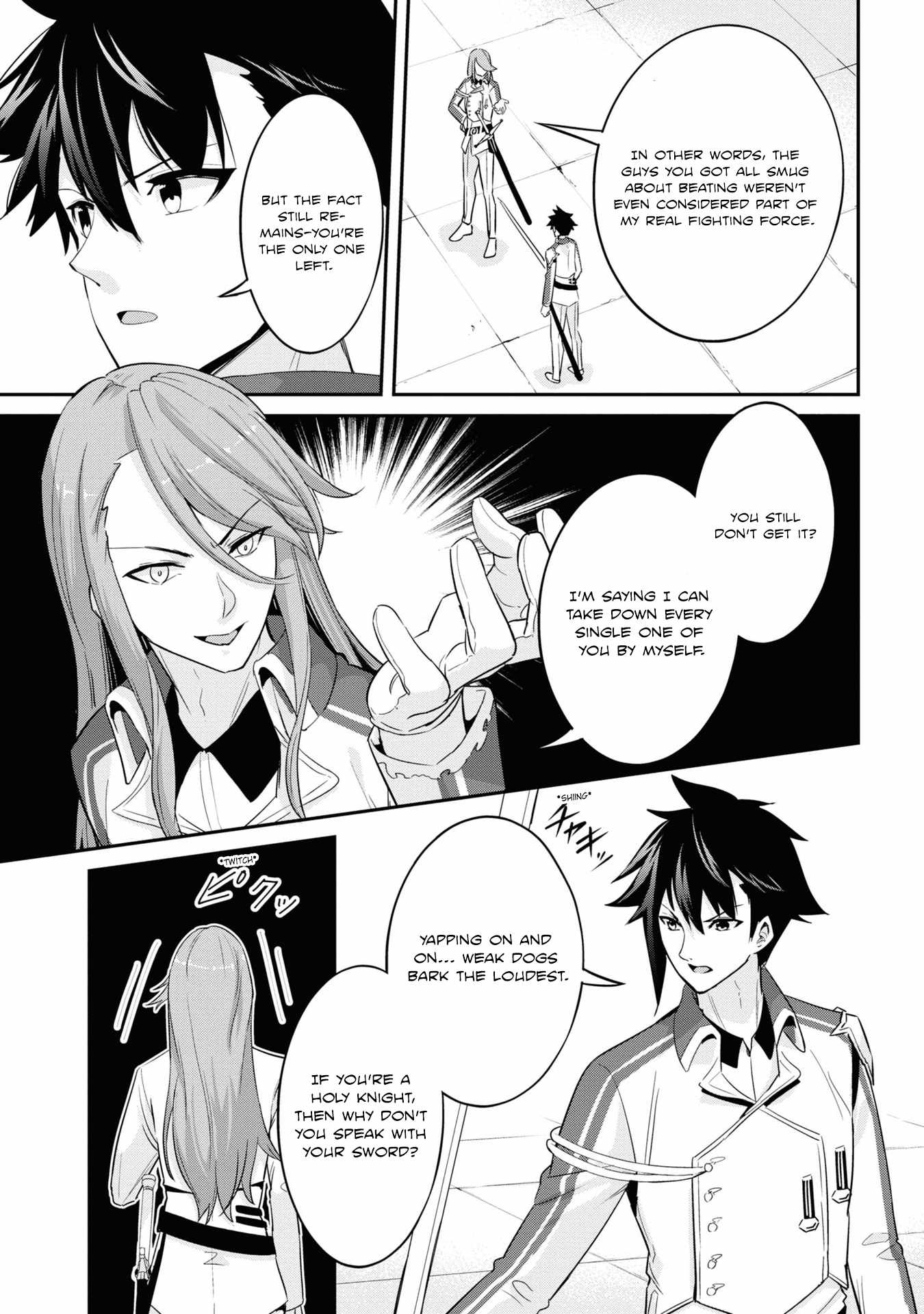 I’ve Become a Holy Knight, but the Commander’s Breasts Are Too Amazing to Cleanse My Soul Chapter 8 - Page 7