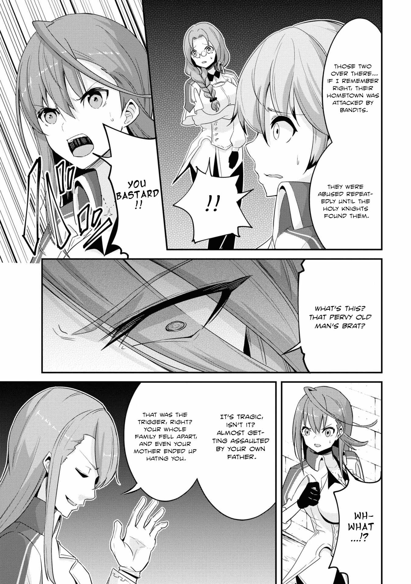 I’ve Become a Holy Knight, but the Commander’s Breasts Are Too Amazing to Cleanse My Soul Chapter 8 - Page 9