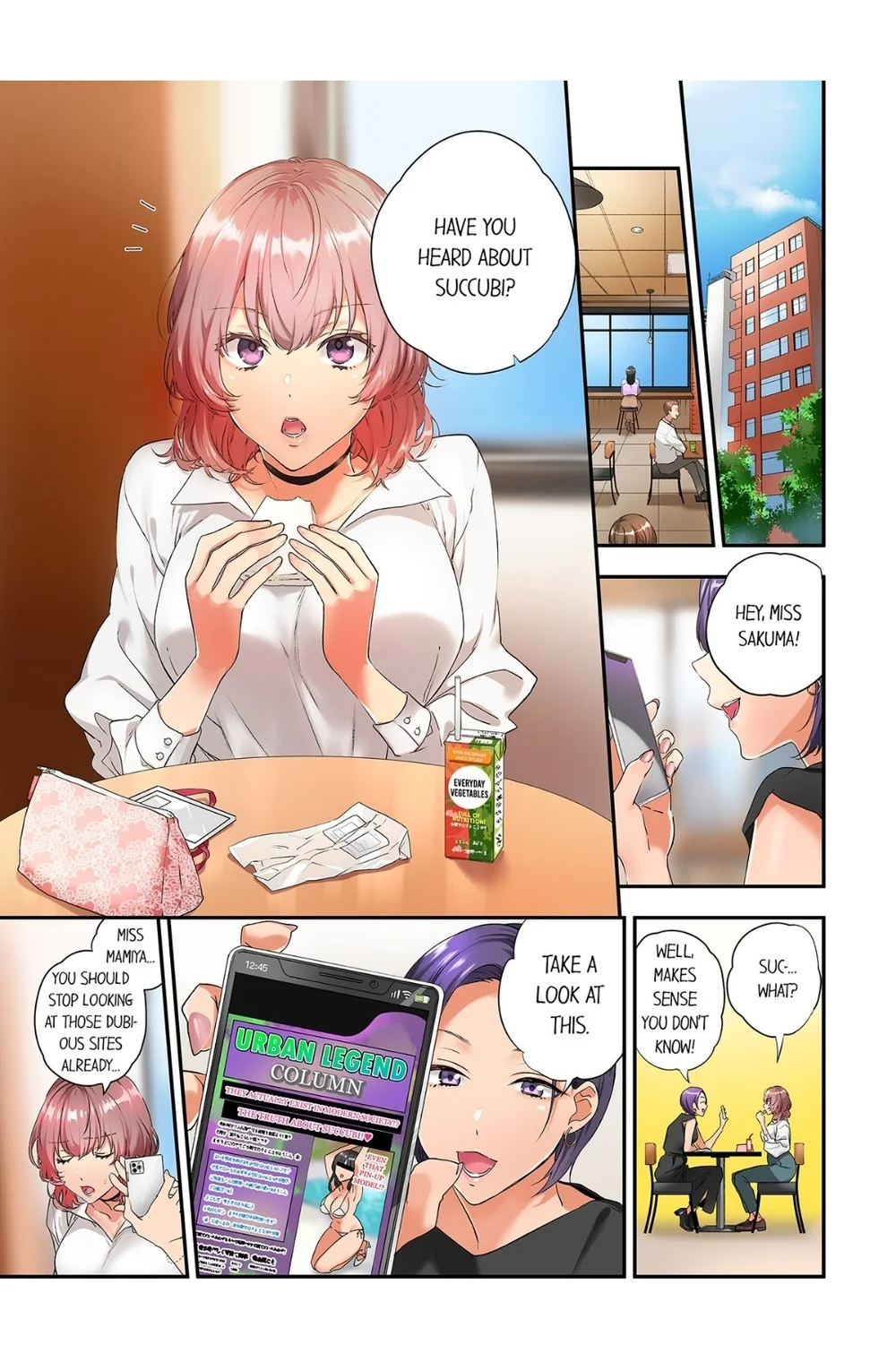 I’ve Never Been So Naughty, but… -Overwhelming Sex in Heat With a Co-worker I Hate- Chapter 1 - Page 0