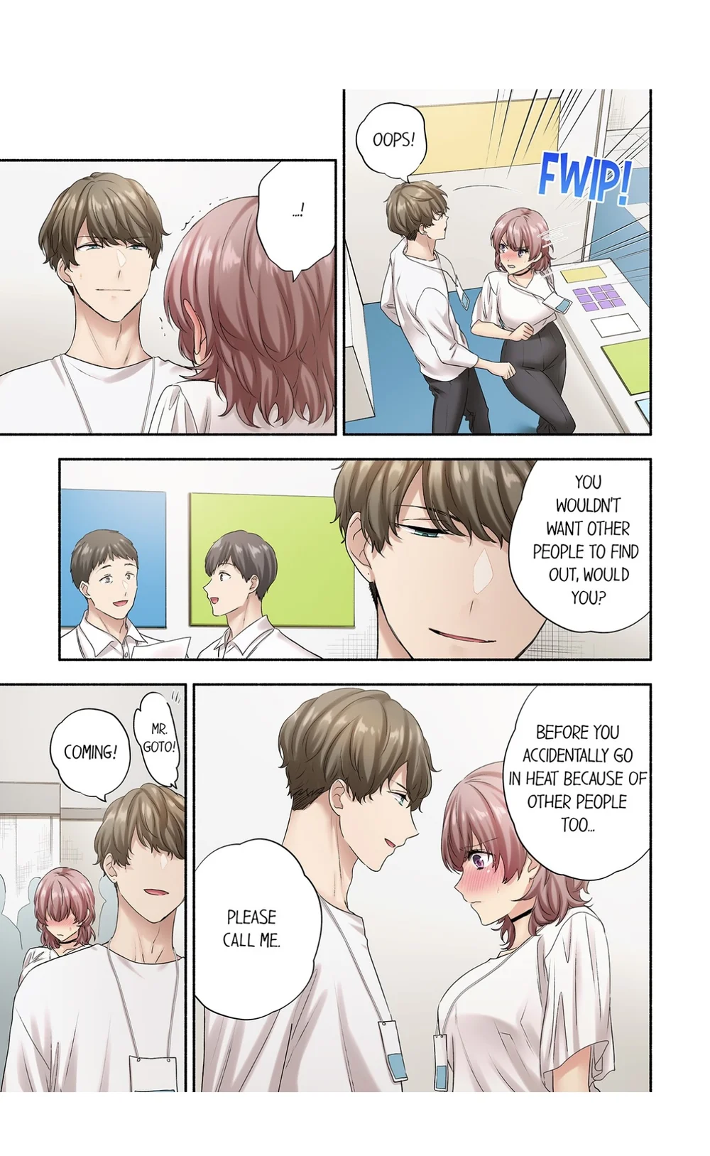 I’ve Never Been So Naughty, but… -Overwhelming Sex in Heat With a Co-worker I Hate- Chapter 12 - Page 4
