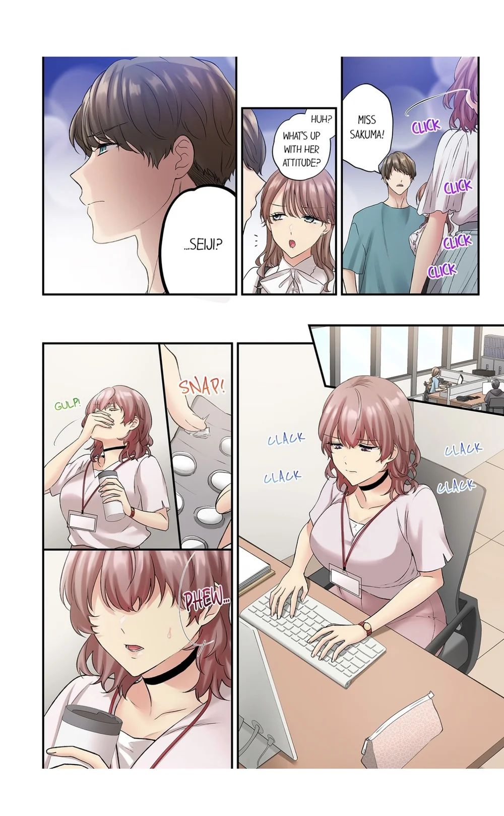 I’ve Never Been So Naughty, but… -Overwhelming Sex in Heat With a Co-worker I Hate- Chapter 22 - Page 1