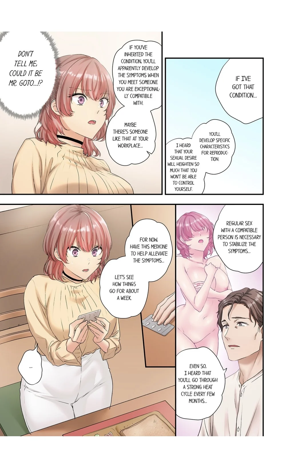 I’ve Never Been So Naughty, but… -Overwhelming Sex in Heat With a Co-worker I Hate- Chapter 4 - Page 4