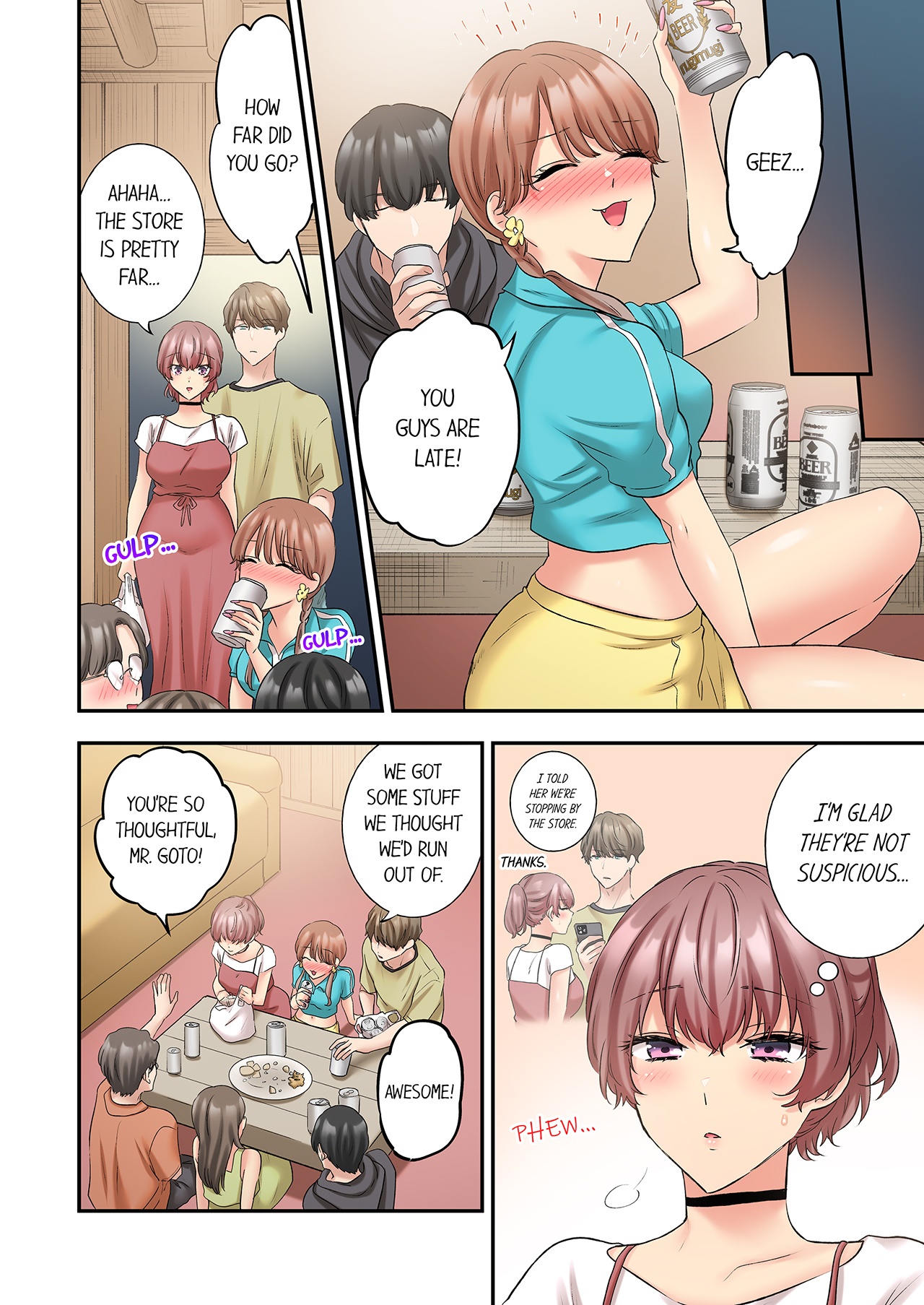 I’ve Never Been So Naughty, but… -Overwhelming Sex in Heat With a Co-worker I Hate- Chapter 42 - Page 6
