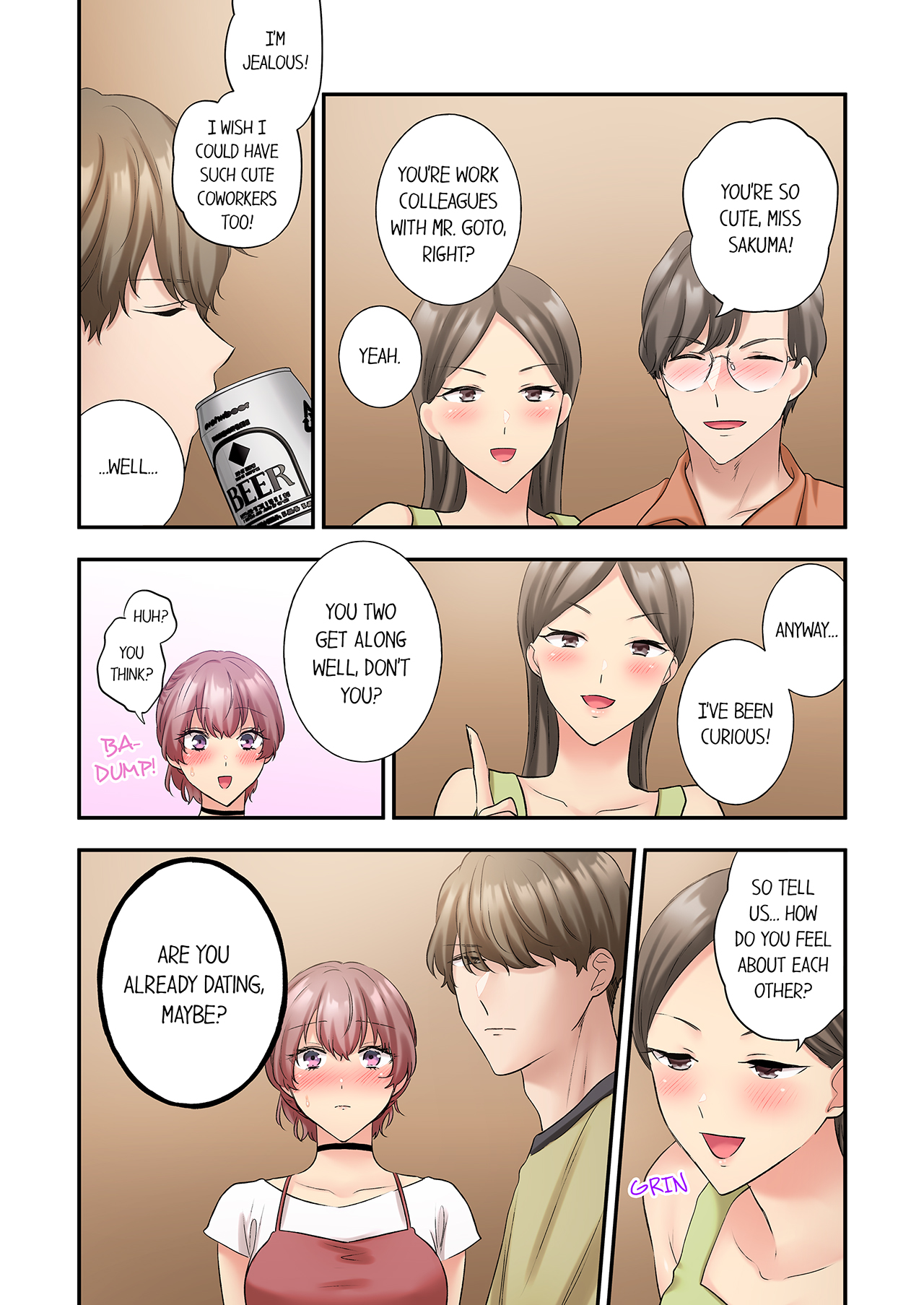I’ve Never Been So Naughty, but… -Overwhelming Sex in Heat With a Co-worker I Hate- Chapter 42 - Page 8