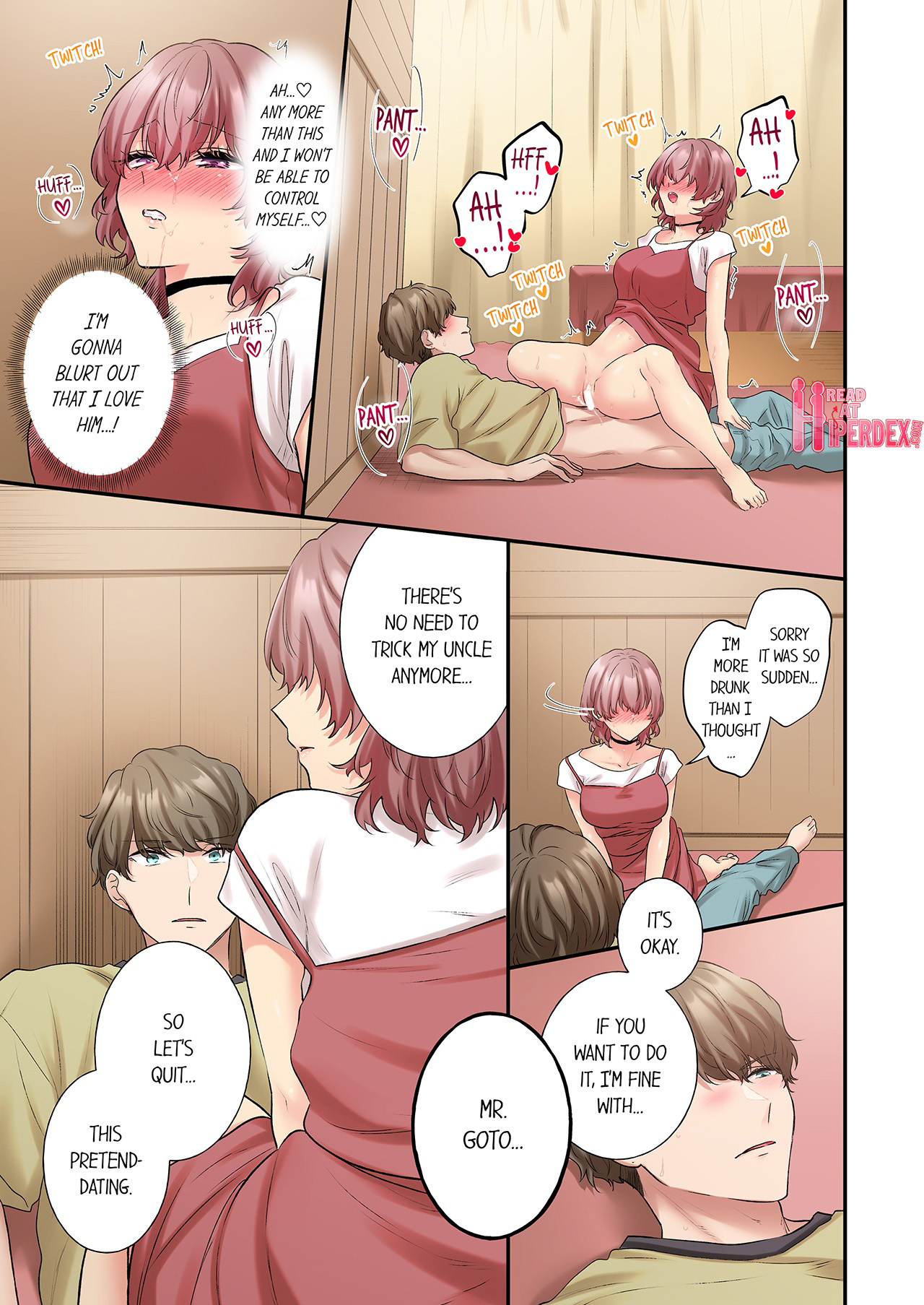 I’ve Never Been So Naughty, but… -Overwhelming Sex in Heat With a Co-worker I Hate- Chapter 44 - Page 7