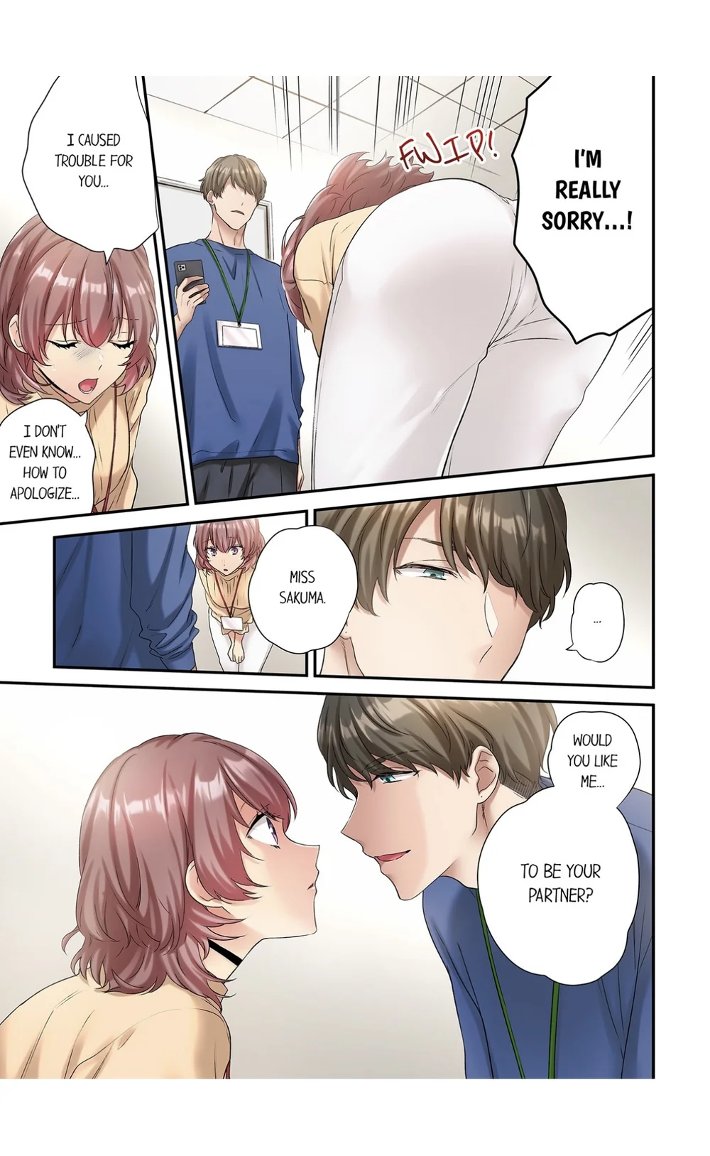 I’ve Never Been So Naughty, but… -Overwhelming Sex in Heat With a Co-worker I Hate- Chapter 5 - Page 0
