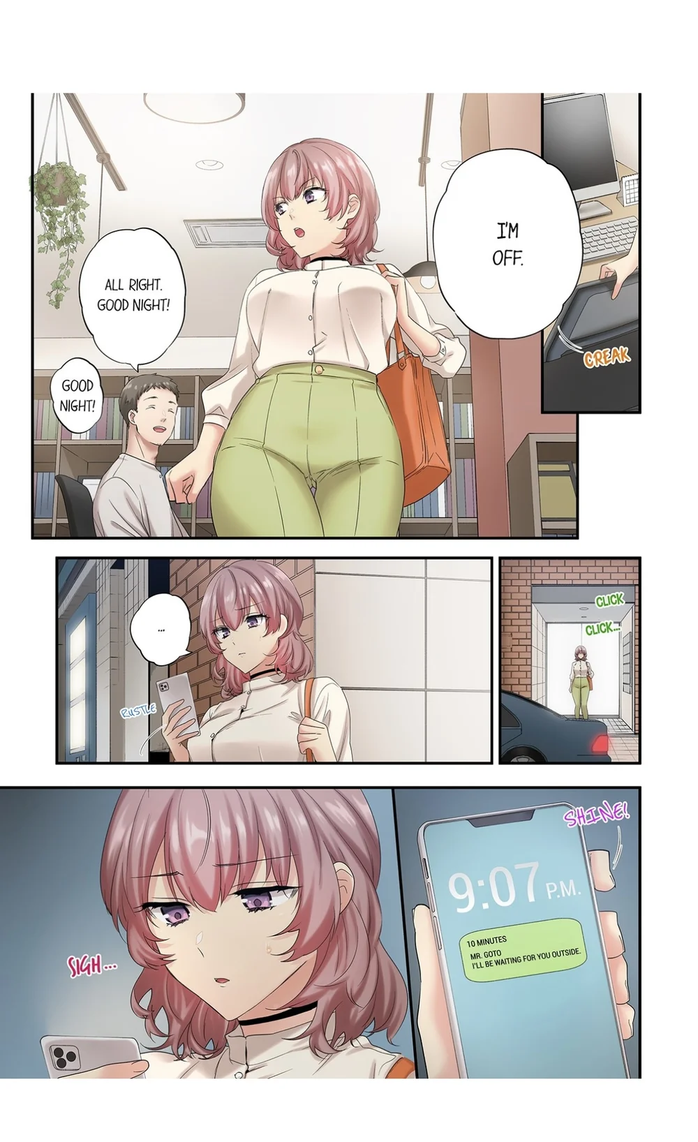 I’ve Never Been So Naughty, but… -Overwhelming Sex in Heat With a Co-worker I Hate- Chapter 7 - Page 0