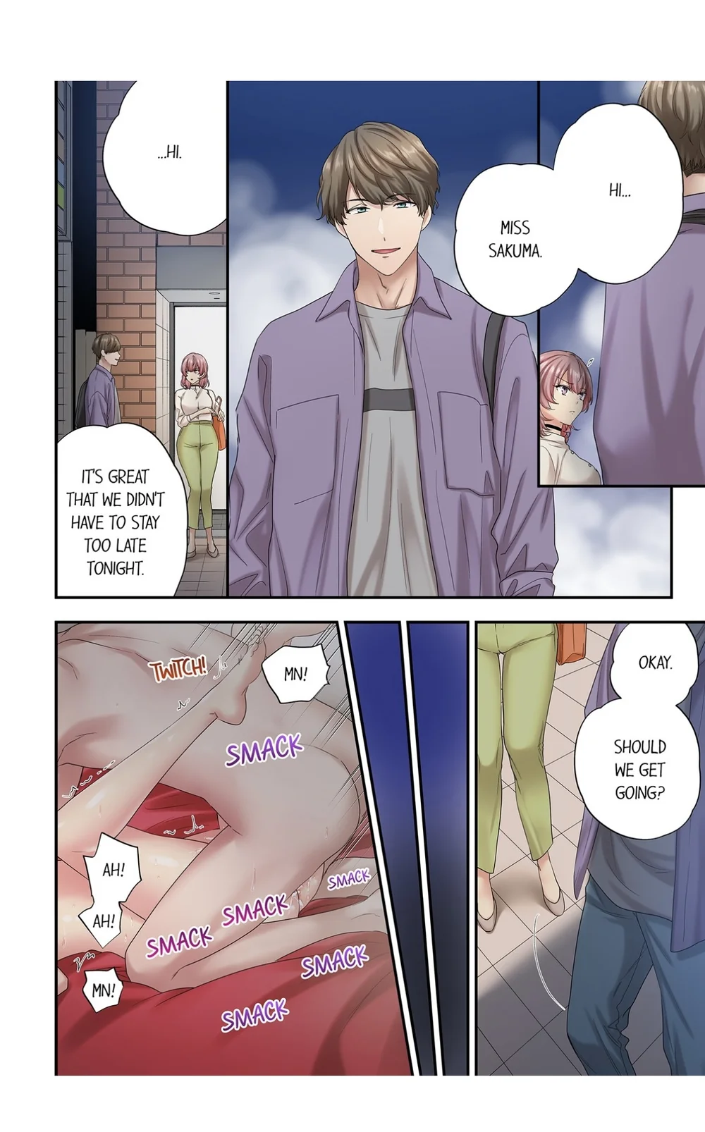 I’ve Never Been So Naughty, but… -Overwhelming Sex in Heat With a Co-worker I Hate- Chapter 7 - Page 1