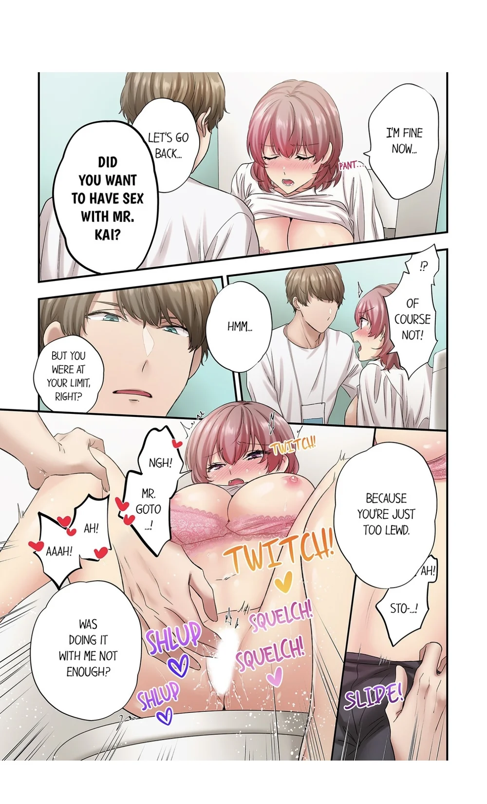 I’ve Never Been So Naughty, but… -Overwhelming Sex in Heat With a Co-worker I Hate- Chapter 9 - Page 4