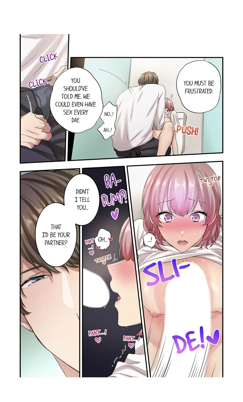 I’ve Never Been So Naughty, but… -Overwhelming Sex in Heat With a Co-worker I Hate- Chapter 9 - Page 7