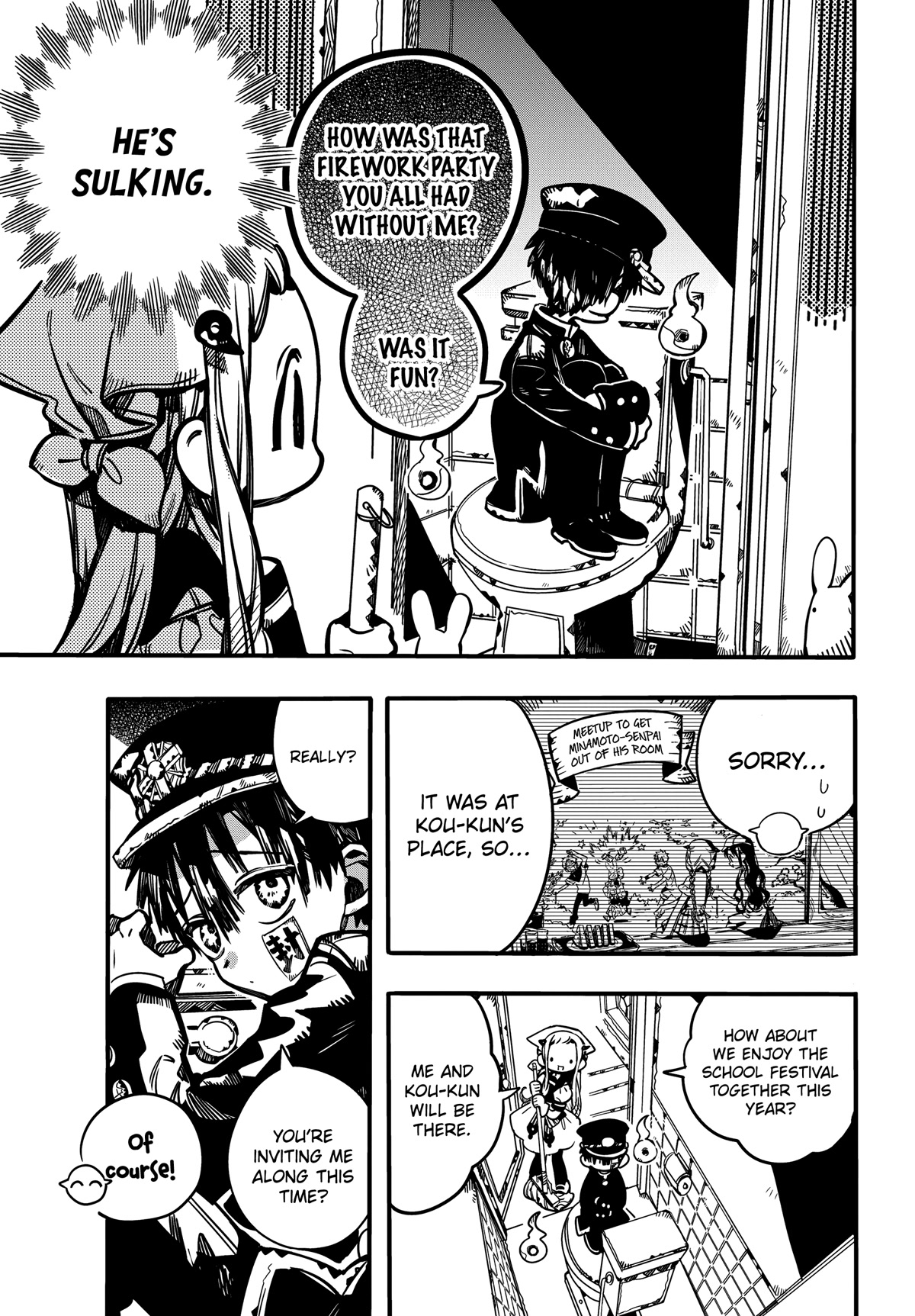 Jibaku Shounen Hanako-kun Chapter 101 - Page 18