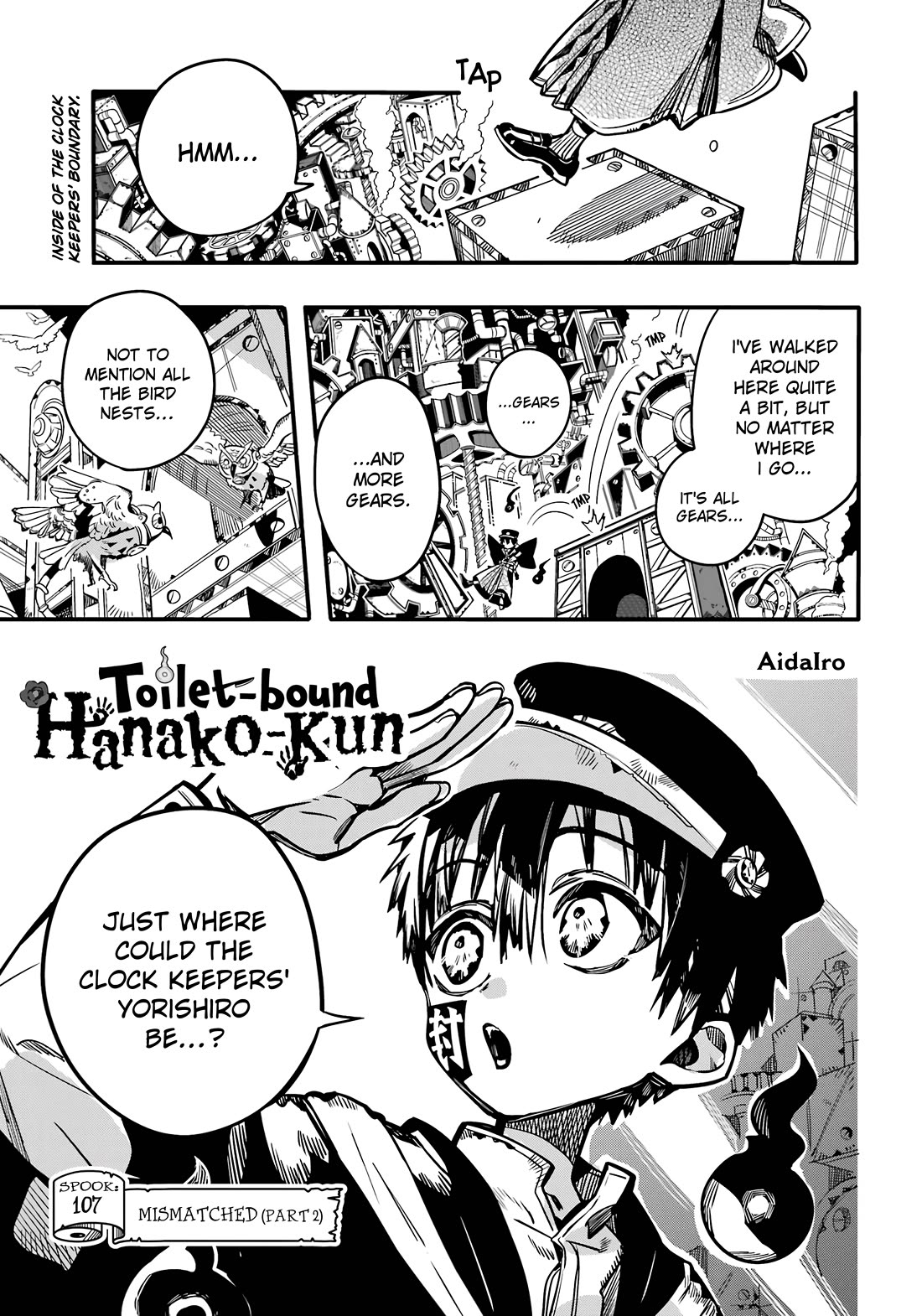 Jibaku Shounen Hanako-kun Chapter 107 - Page 2