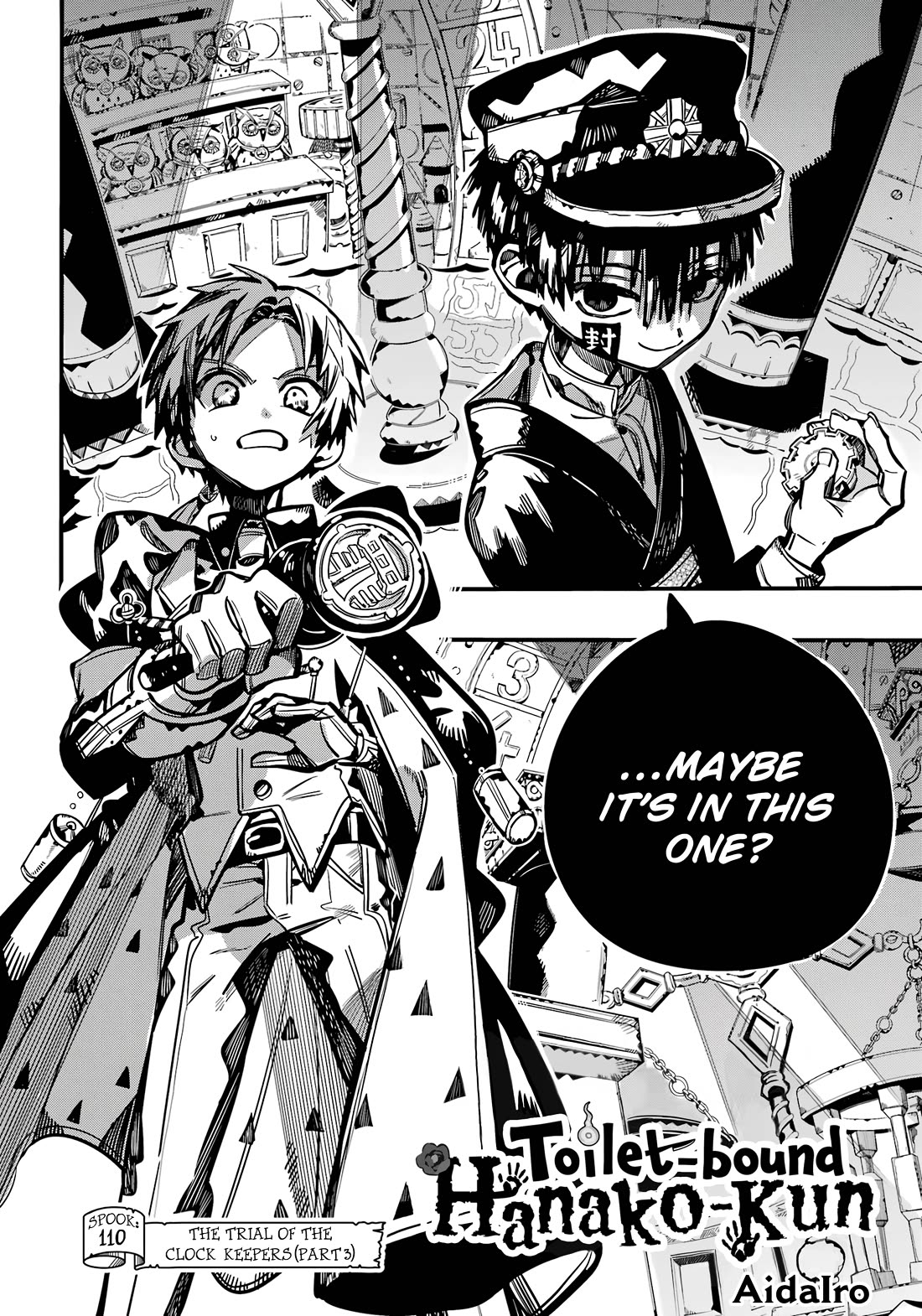 Jibaku Shounen Hanako-kun Chapter 110 - Page 3