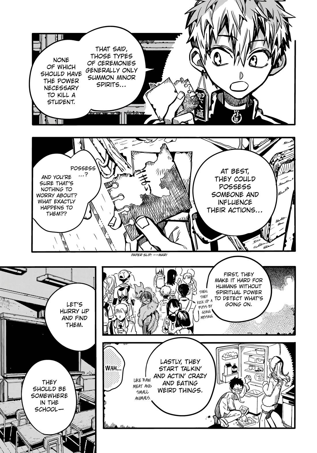 Jibaku Shounen Hanako-kun Chapter 115 - Page 29