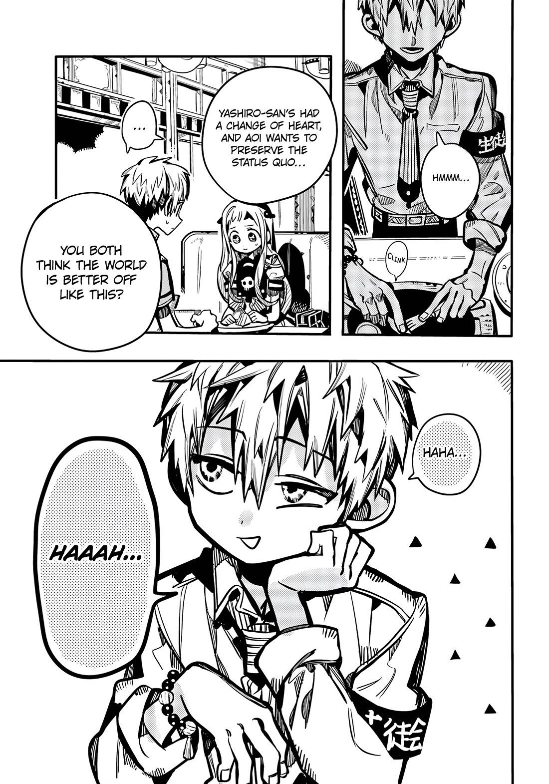 Jibaku Shounen Hanako-kun Chapter 117 - Page 14